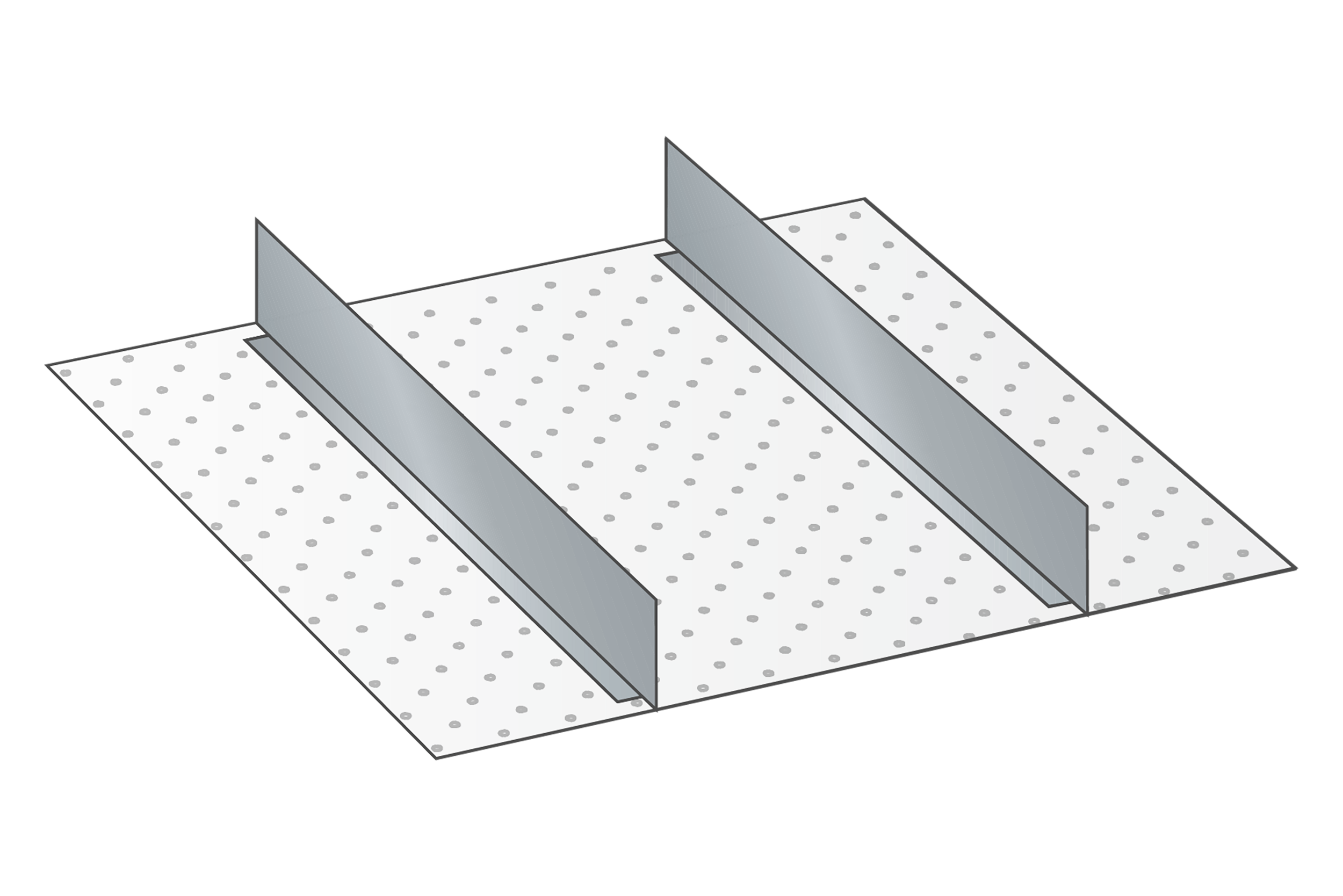 Lådinredning metall 179, 27x27, H=250mm