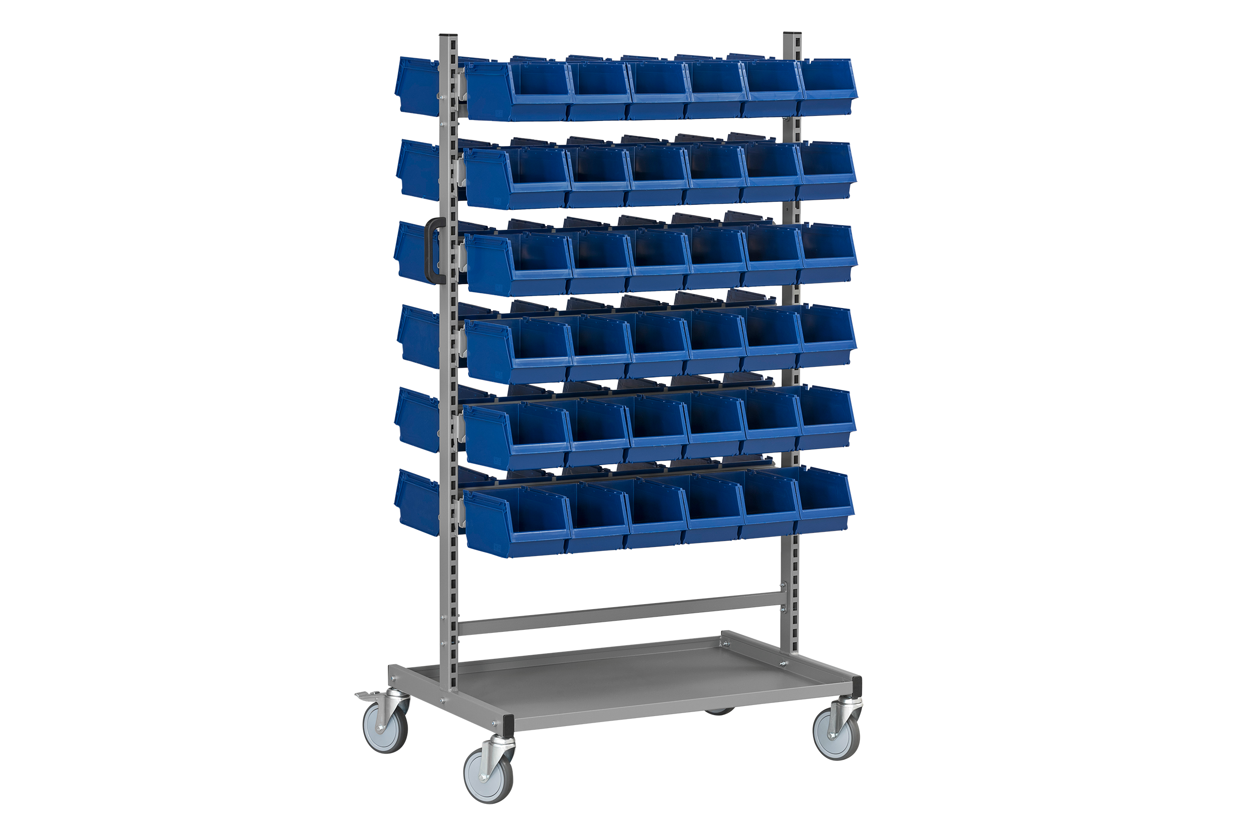 Komplett Montörvagn 150 1 inklusive 72 Plastbackar