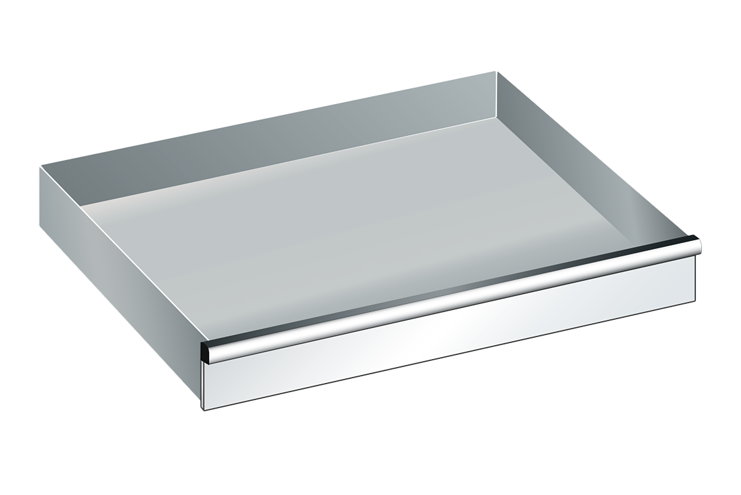 Låda 54x27 Lådfront 100 mm 200 kg Lådspärr Höger