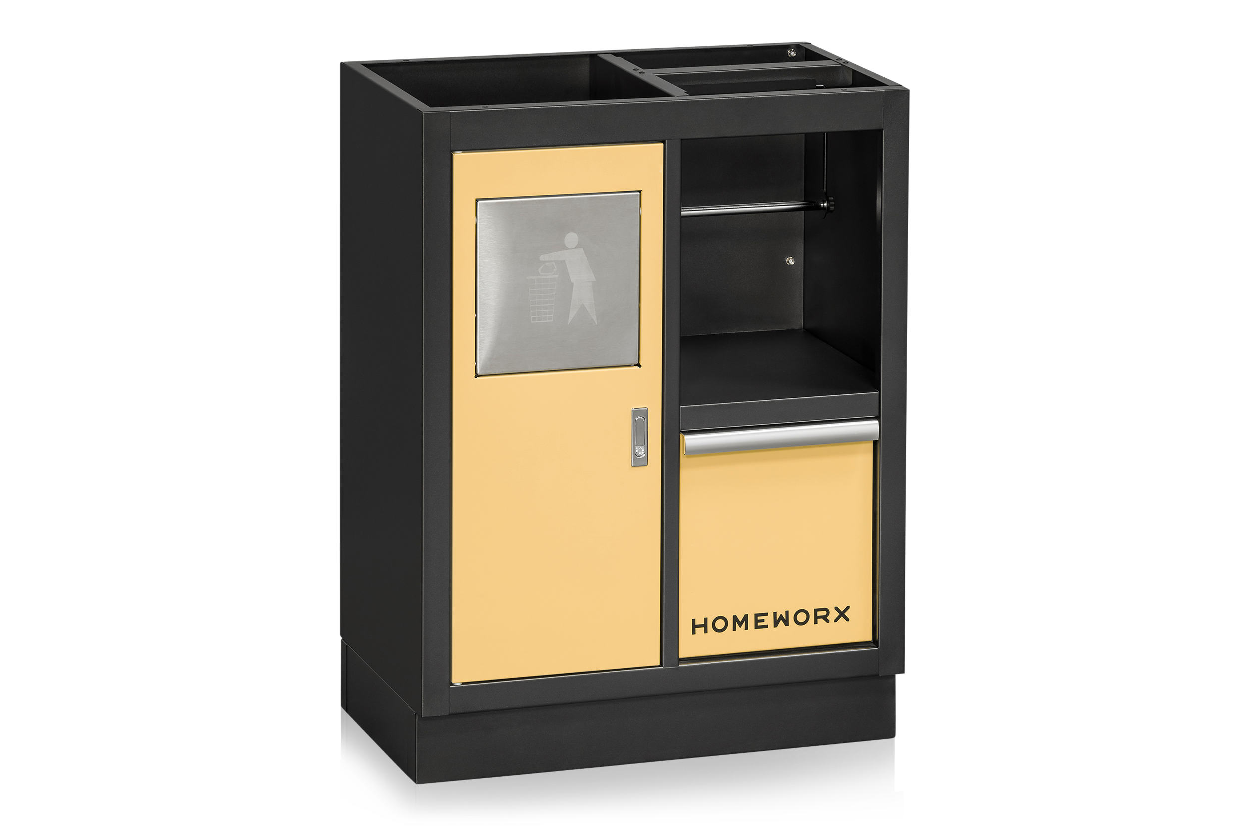 Base Cabinet Waste Yellow