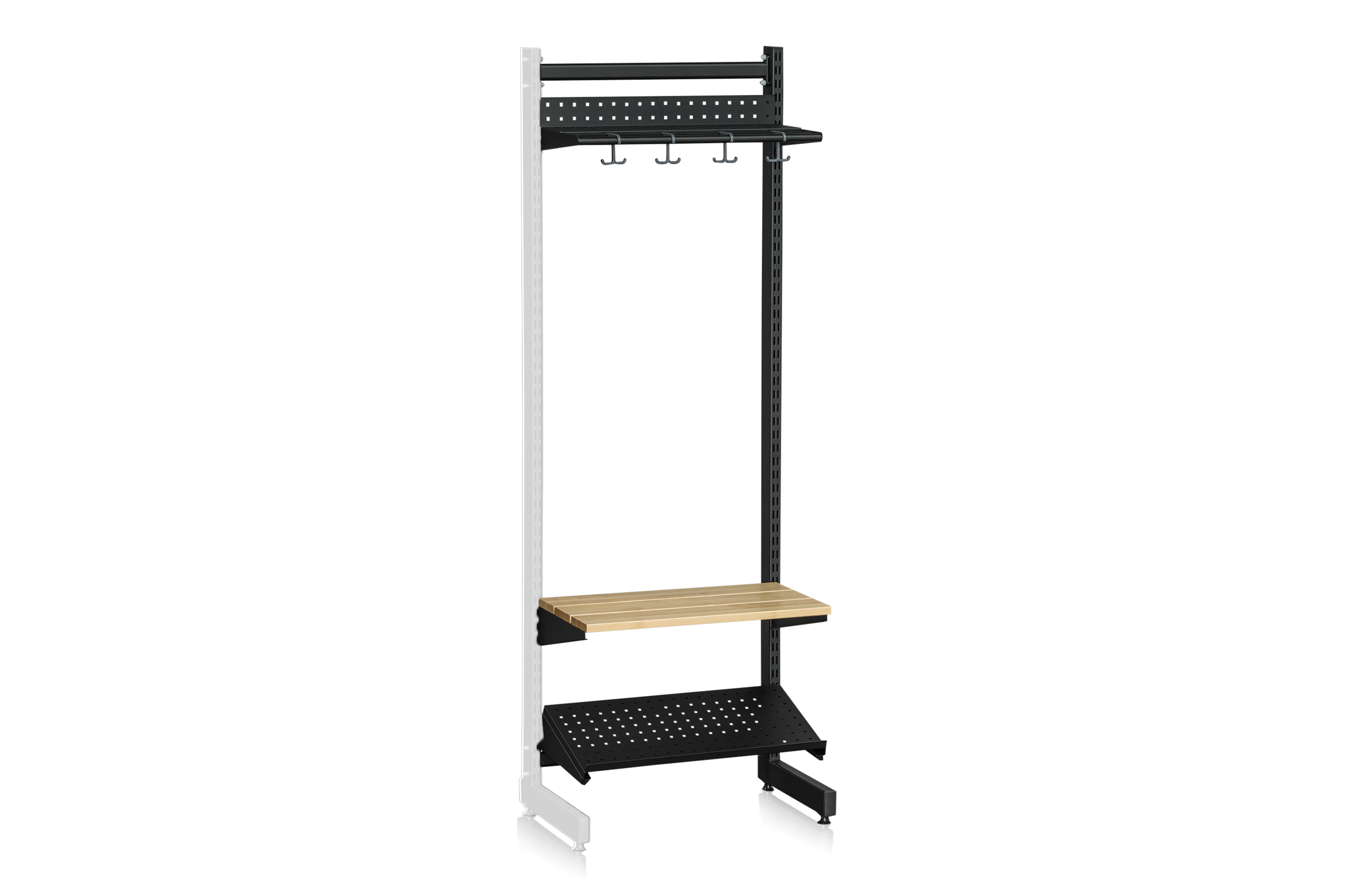 L-Stand Extension 600 mm Complete 5 Black