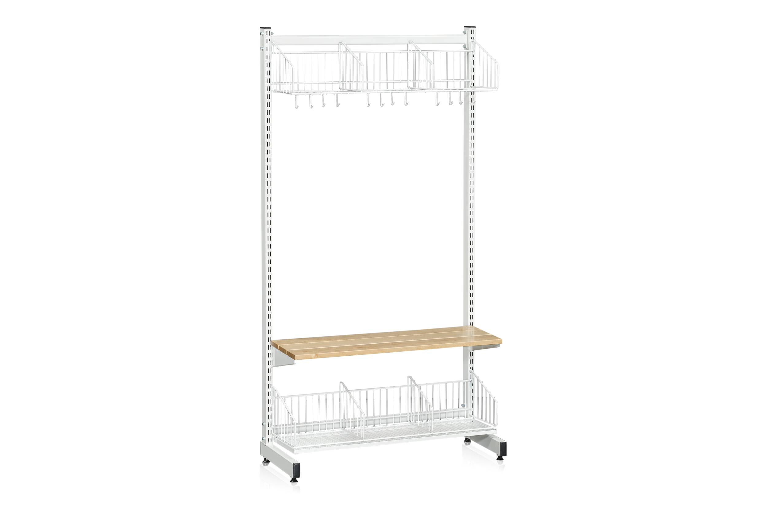 L-Stand 900 mm Complete 2 White