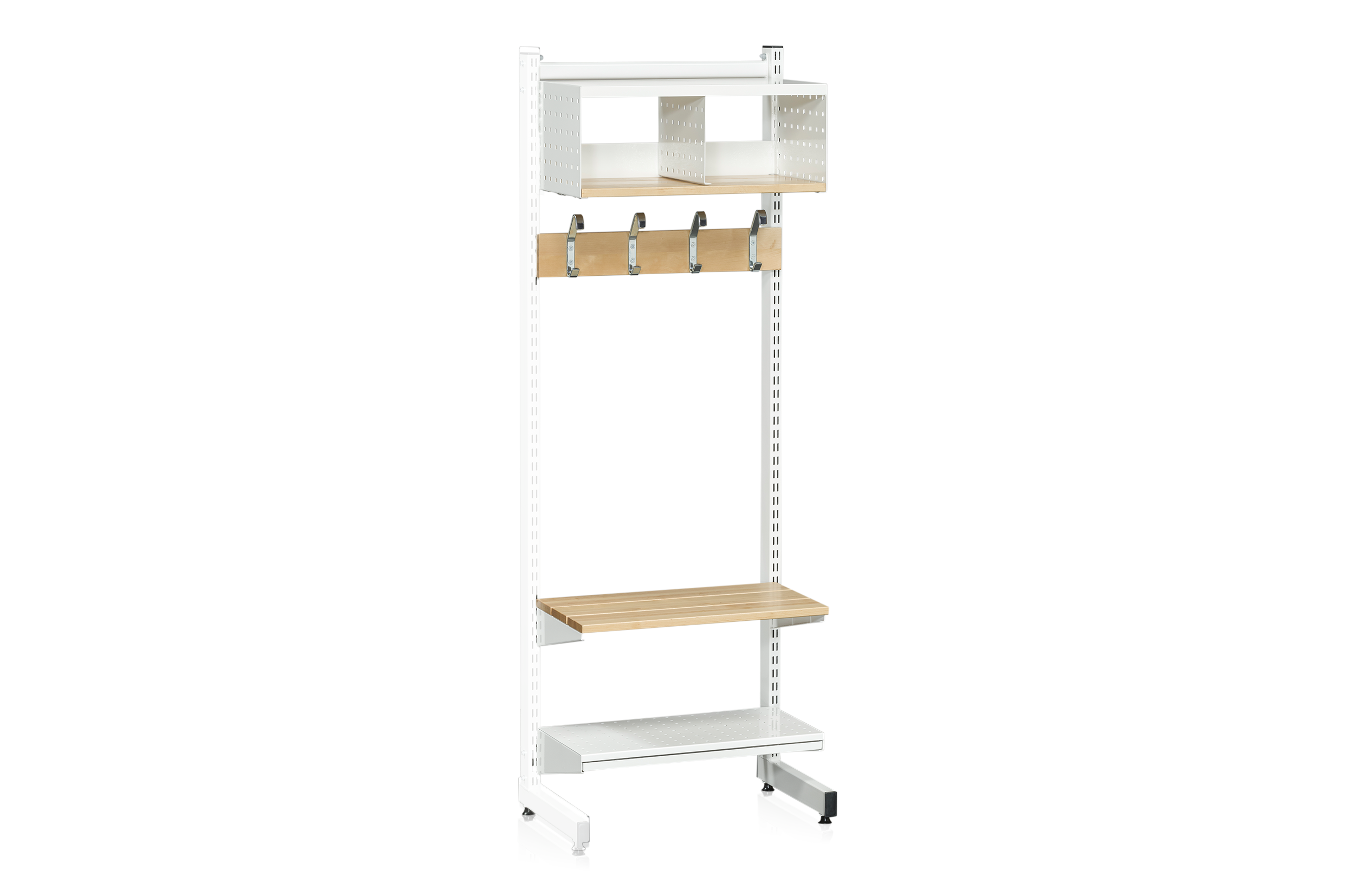L-Stand Extension 600 mm Complete 4 White