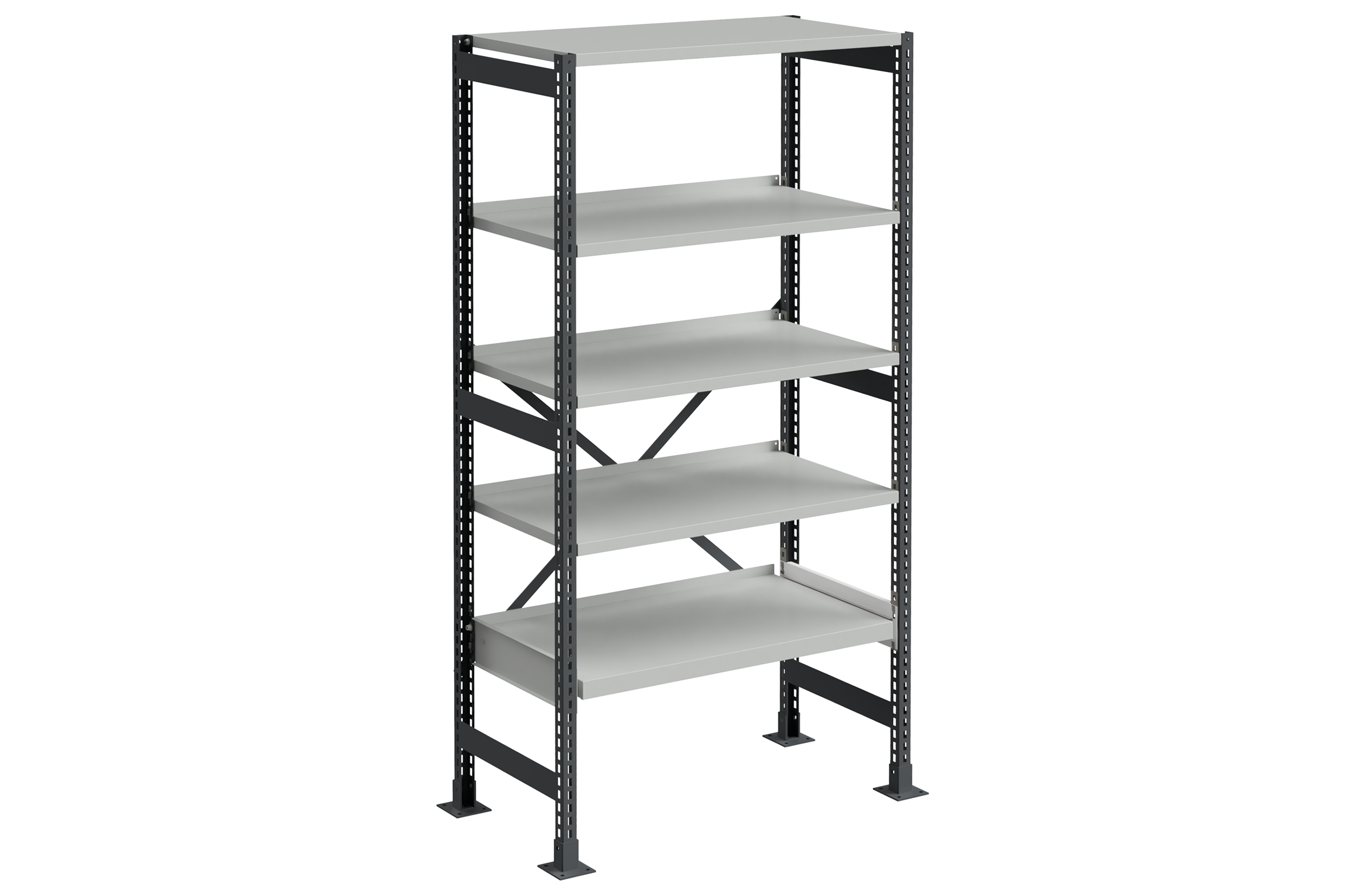 Hyllsystem startsektion
