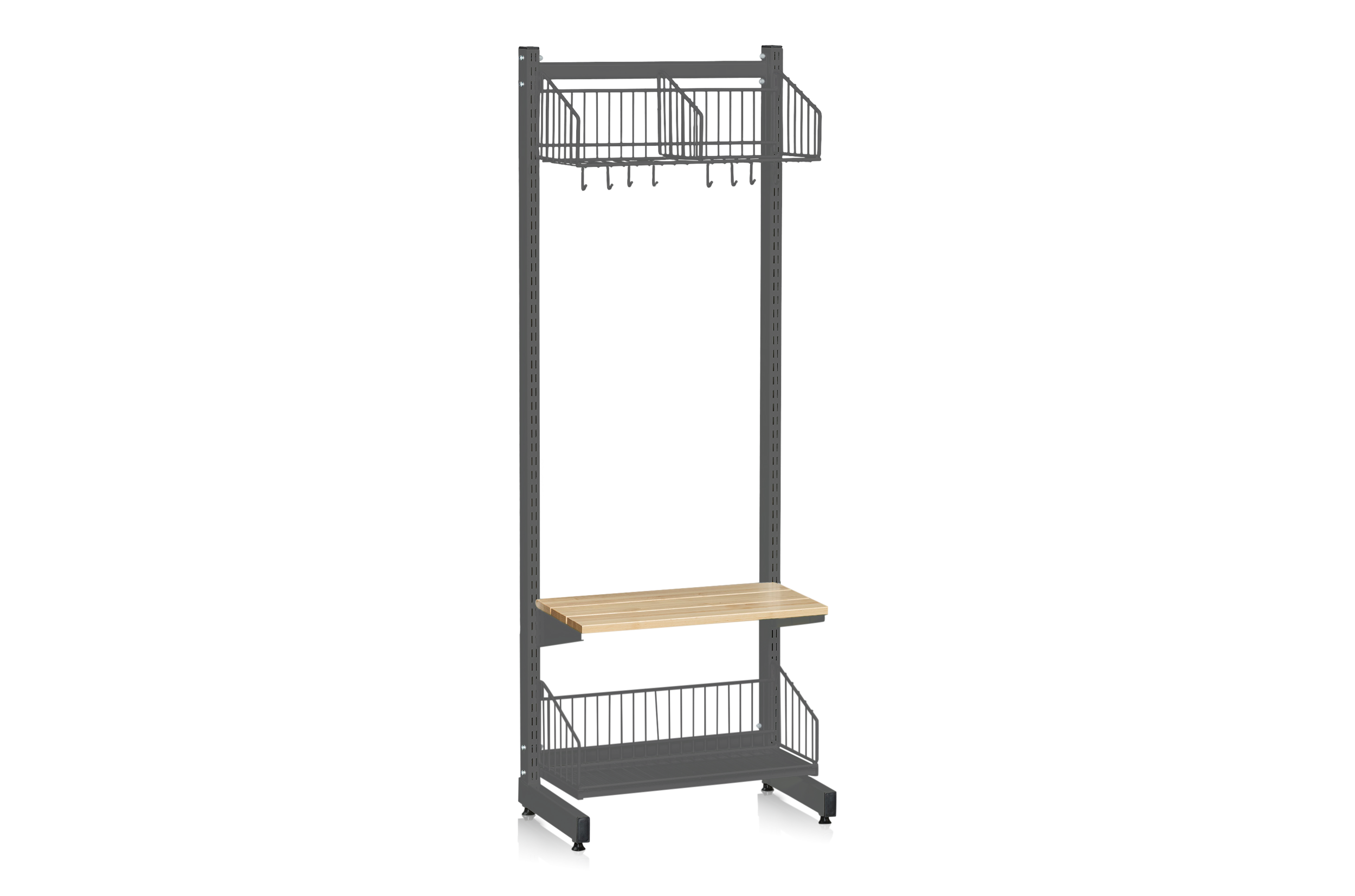 L-Stand 600 mm Complete 2 Grey
