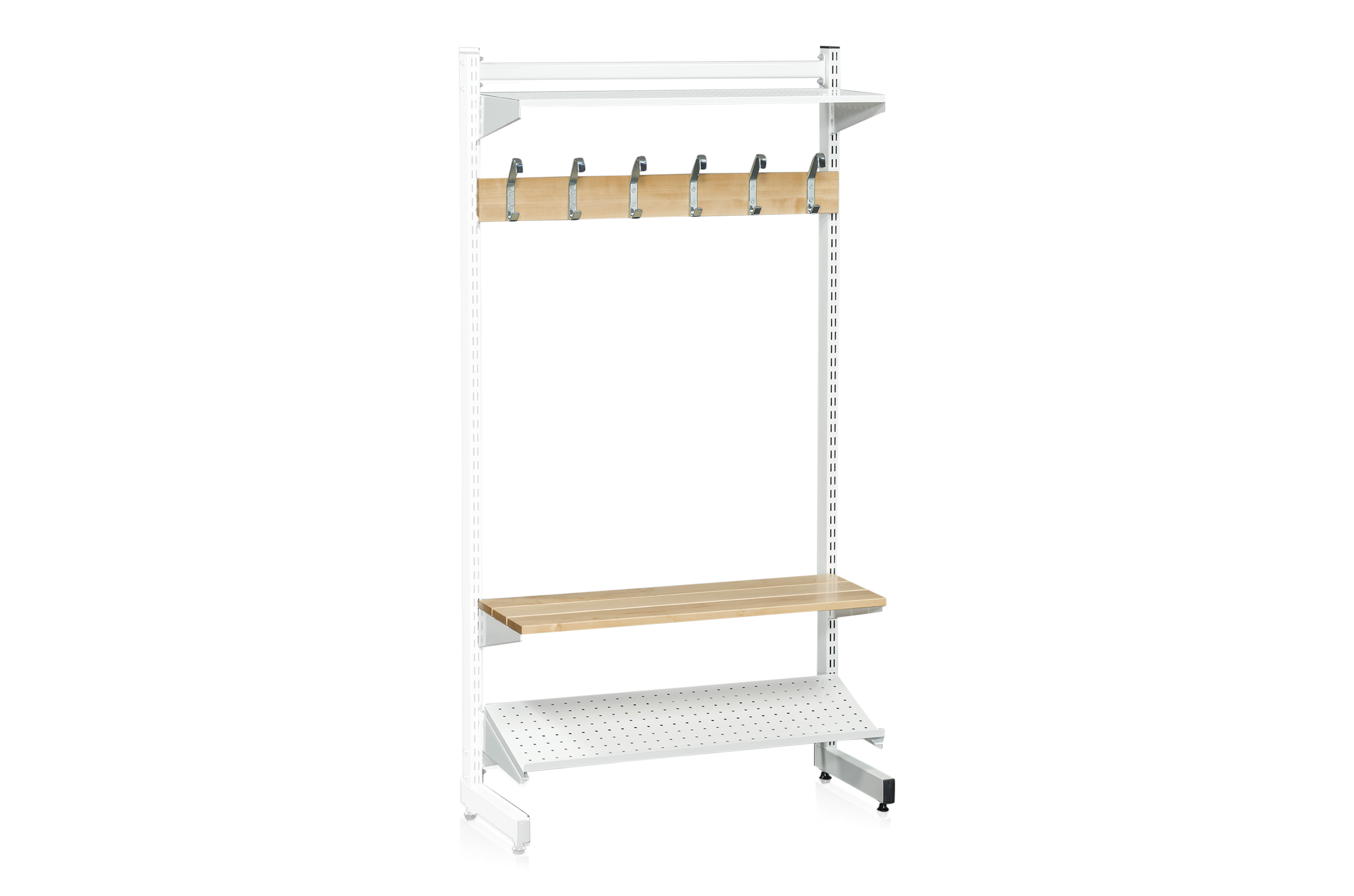 L-Stand Extension 900 mm Complete 6 White