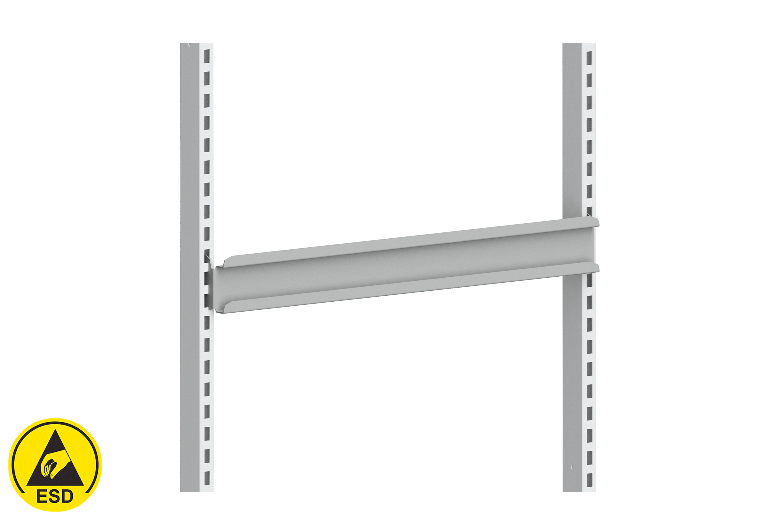 Sichtlagerkastenschiene 670 mm ESD