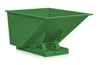 Tippcontainer 900 l Grön