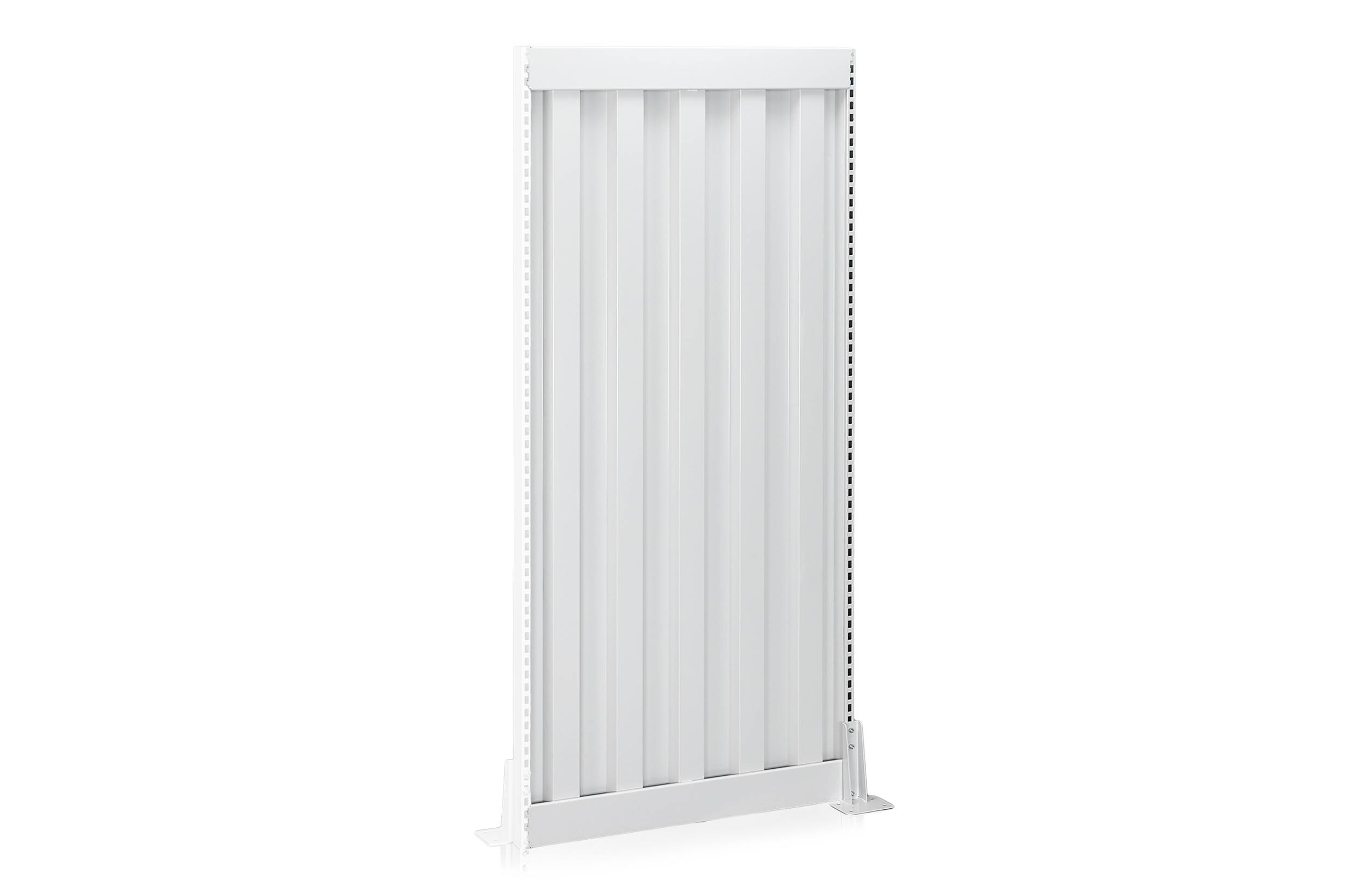 Partition Wall 900 Extension, Fixed, Sheet Metal