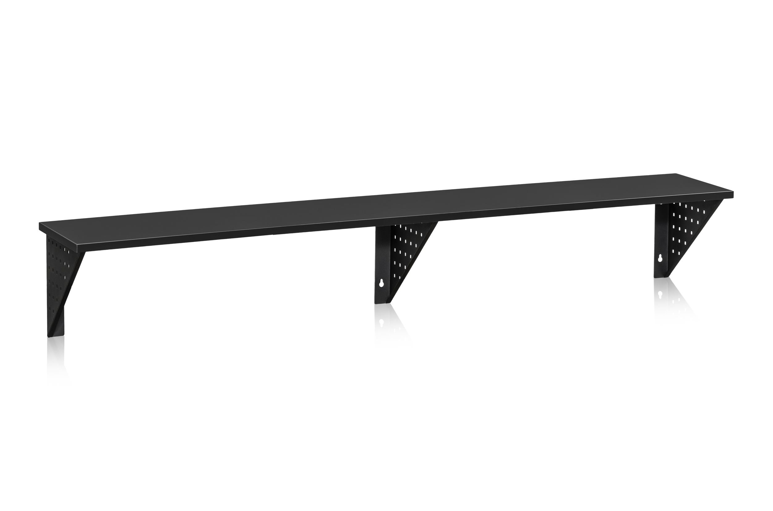 Bank Wandhängend 2000 mm schwarz