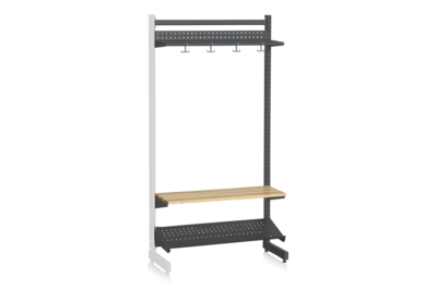 L-Stativ Tilläggssektion 900 mm Komplett 5 Grå