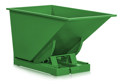 Tippcontainer 600 l Grön