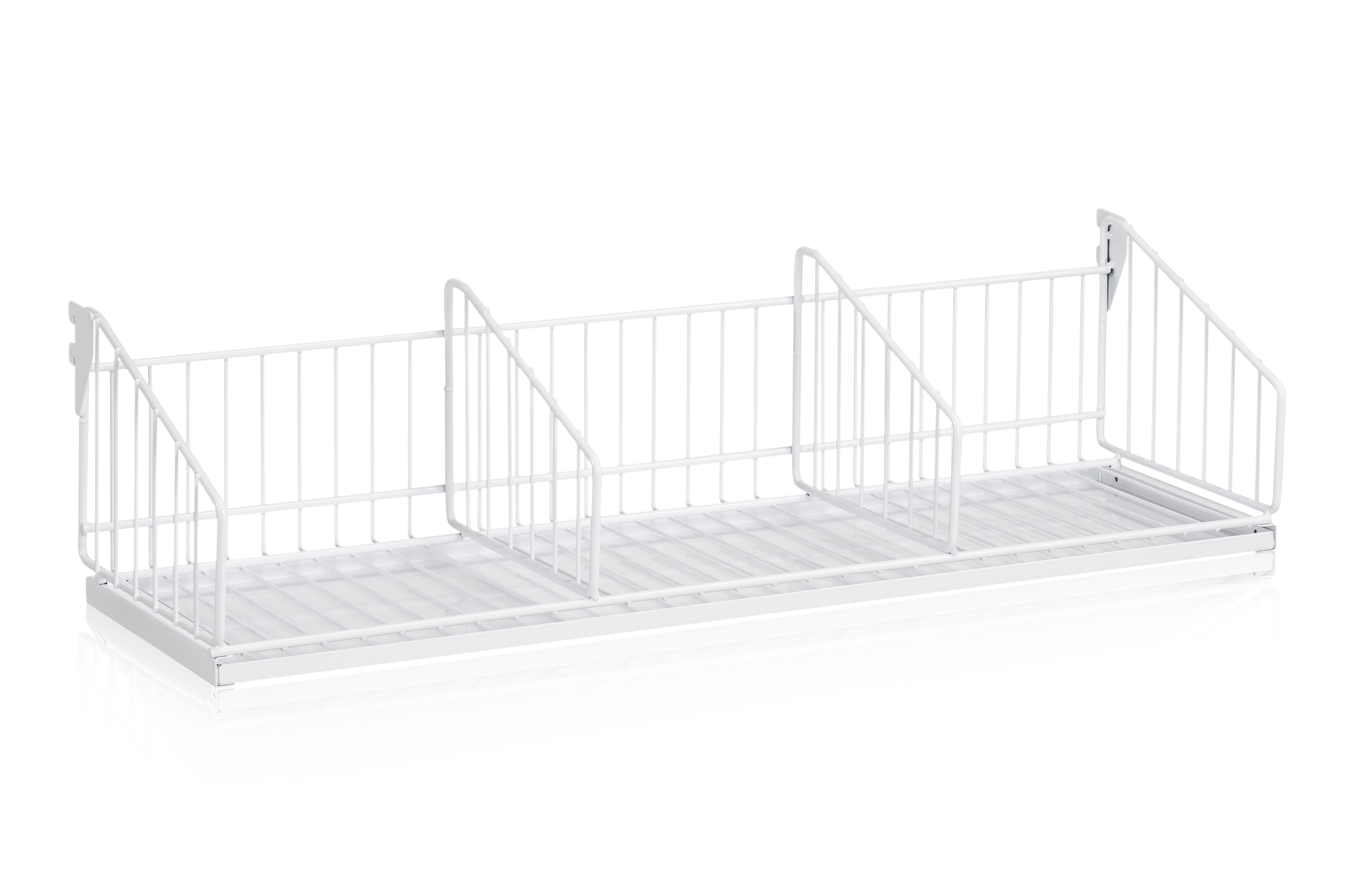Shoe Shelf including Drip Tray 900 mm White