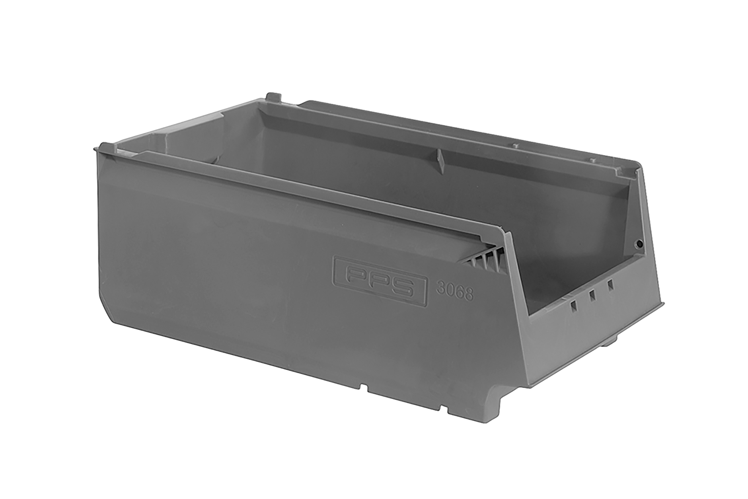 Modulback plast 400x230x150 Grå