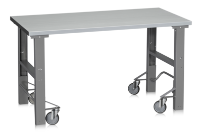 Arbetsbord Mobil 1600x800 mm Vinyl