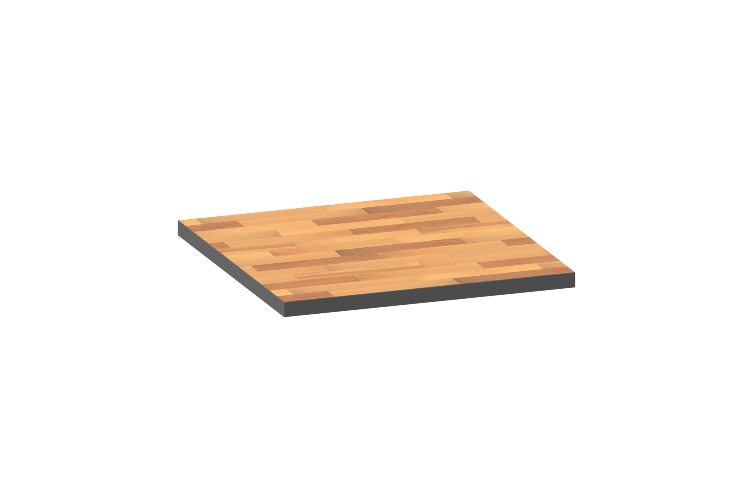 Worktop for Mobile Table Oak Parquet 800x800 mm