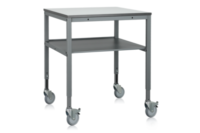 Arbetsbord LD Mobilt 800x800 mm Laminat