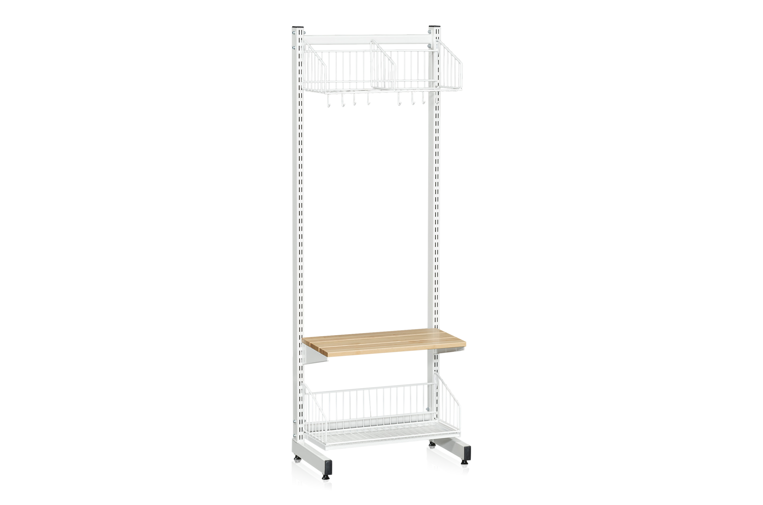 L-Stand 600 mm Complete 2 White
