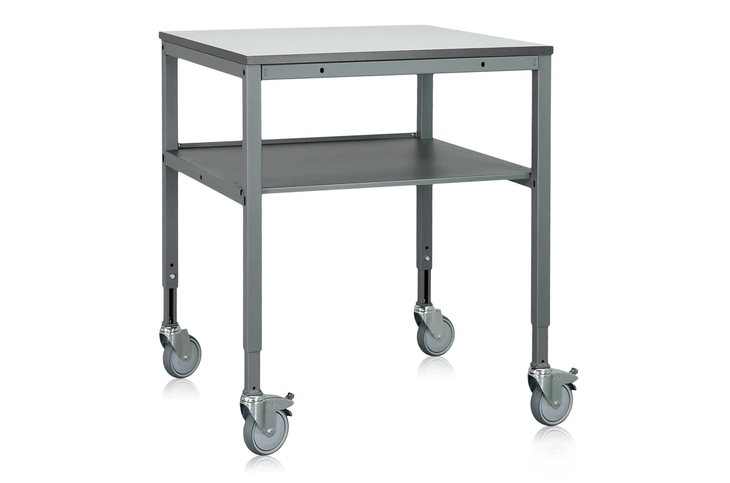 Arbetsbord LD Mobilt 800x800 mm Laminat