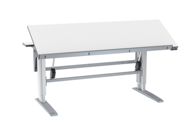 Neigbarer Tisch W400 1800x800 mm mit geteilter Tischplatte