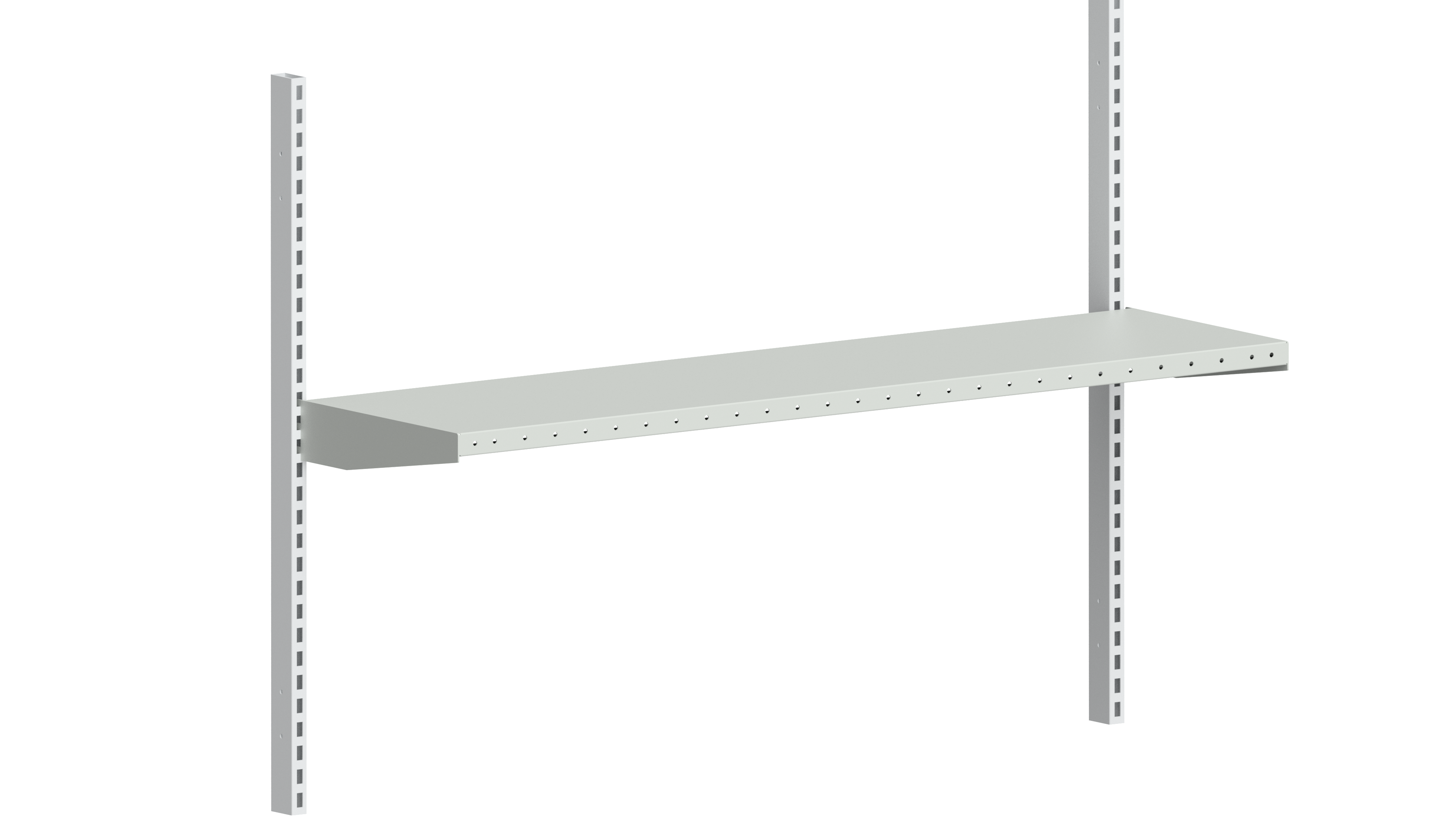 Packing Bench Shelf 1400x360 mm - Lightgrey