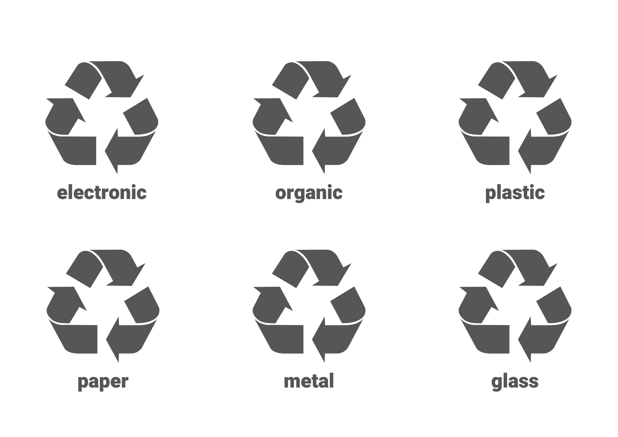Recycling Marker Magnetic Complete