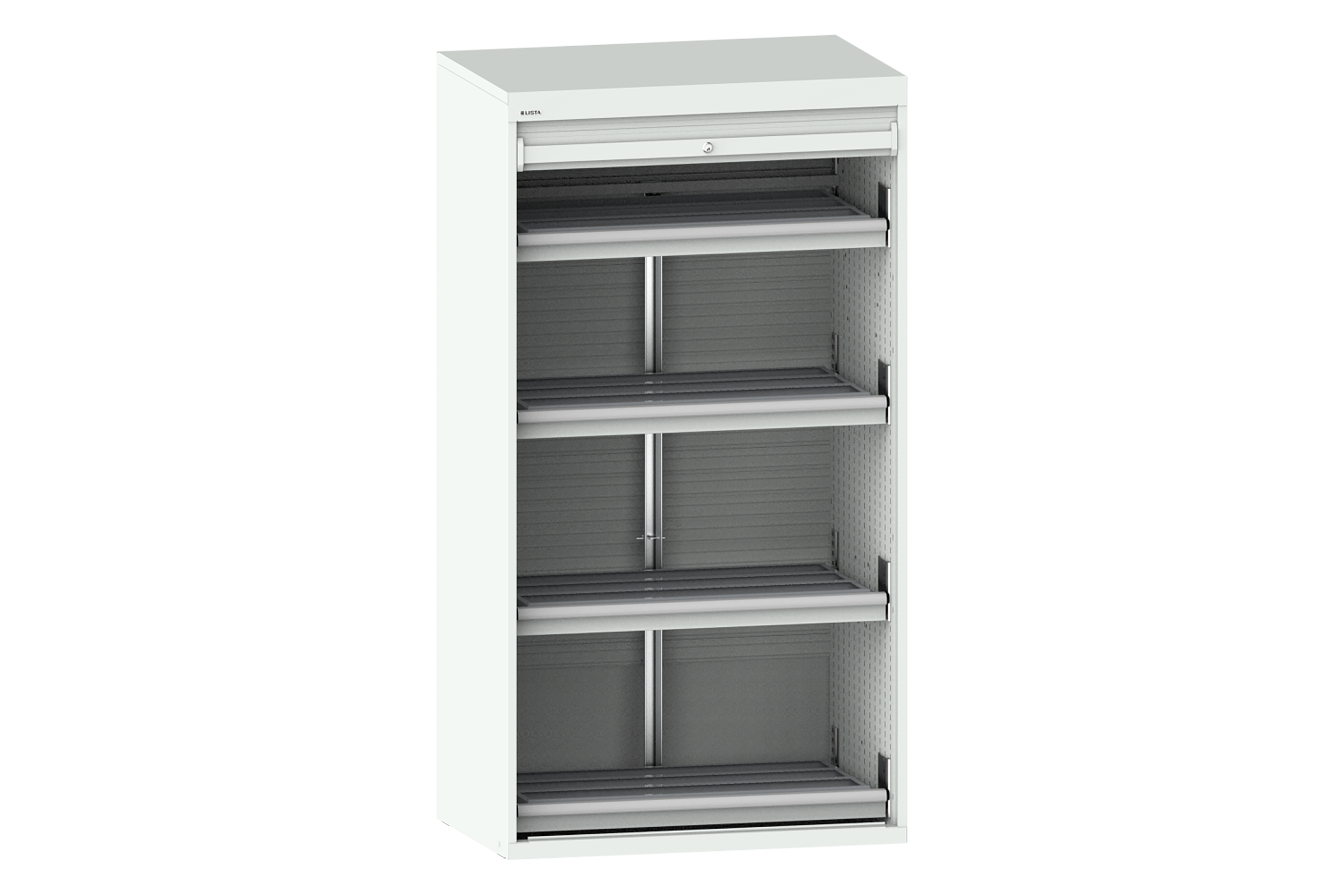 NC-skåp Jalusi LISTA 54x27 1038x691x1950 mm