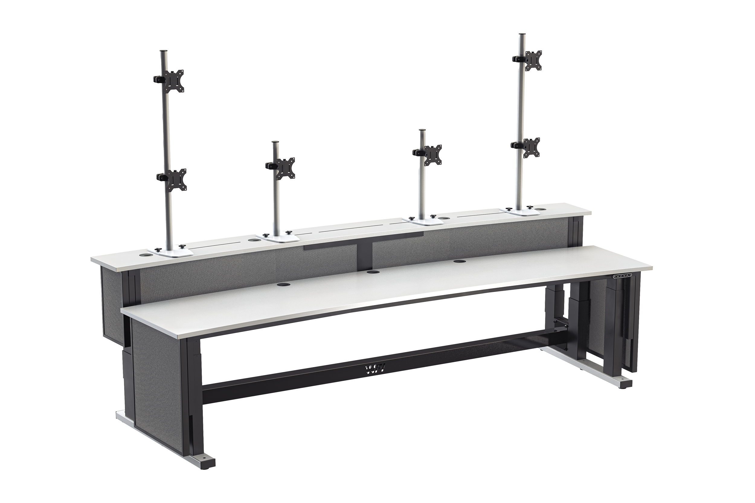Control Room Workstation 3000x930 Complete