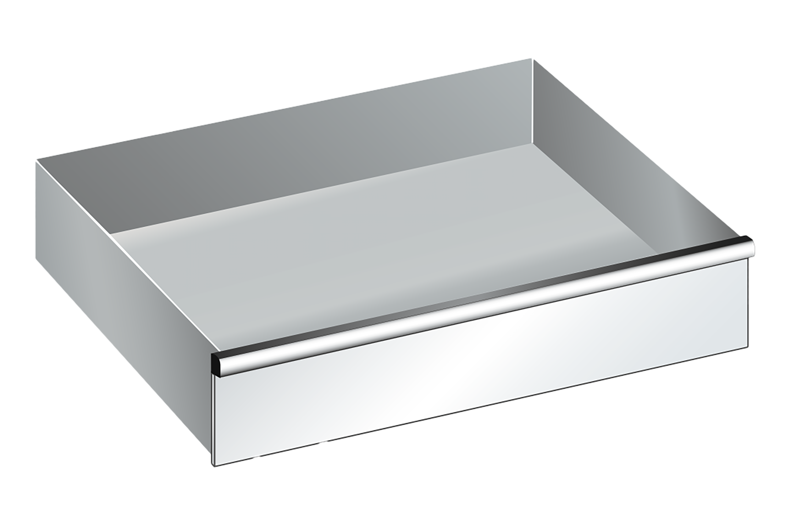 Låda LISTA 54x36 lådfront 150 mm 200 kg