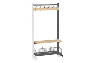 L-Stativ Tilläggssektion 900 mm Komplett 1 Grå