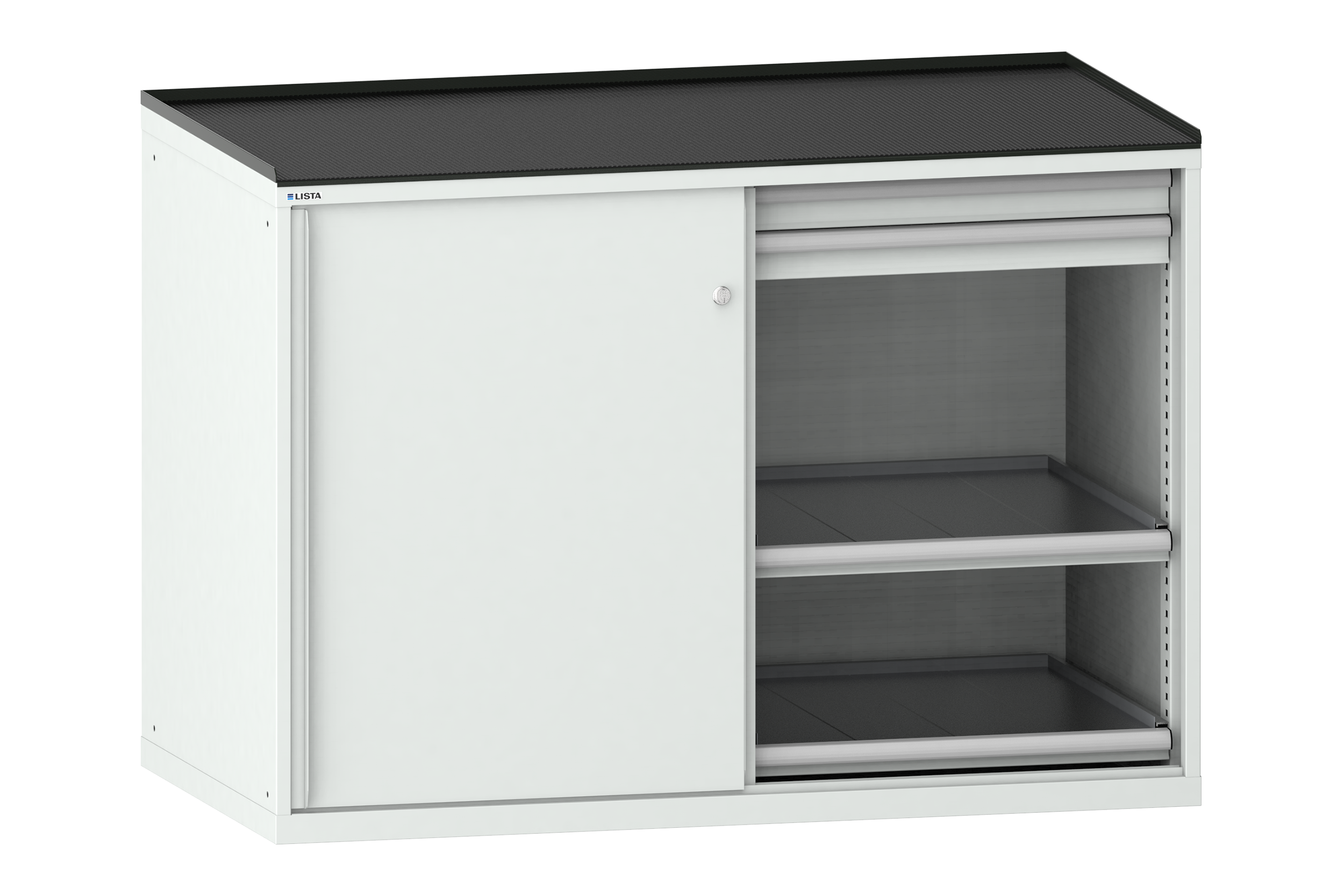 Verktygshurts Skjutdörr LISTA 2x36x36 (BxDxH) 1430x780x1020