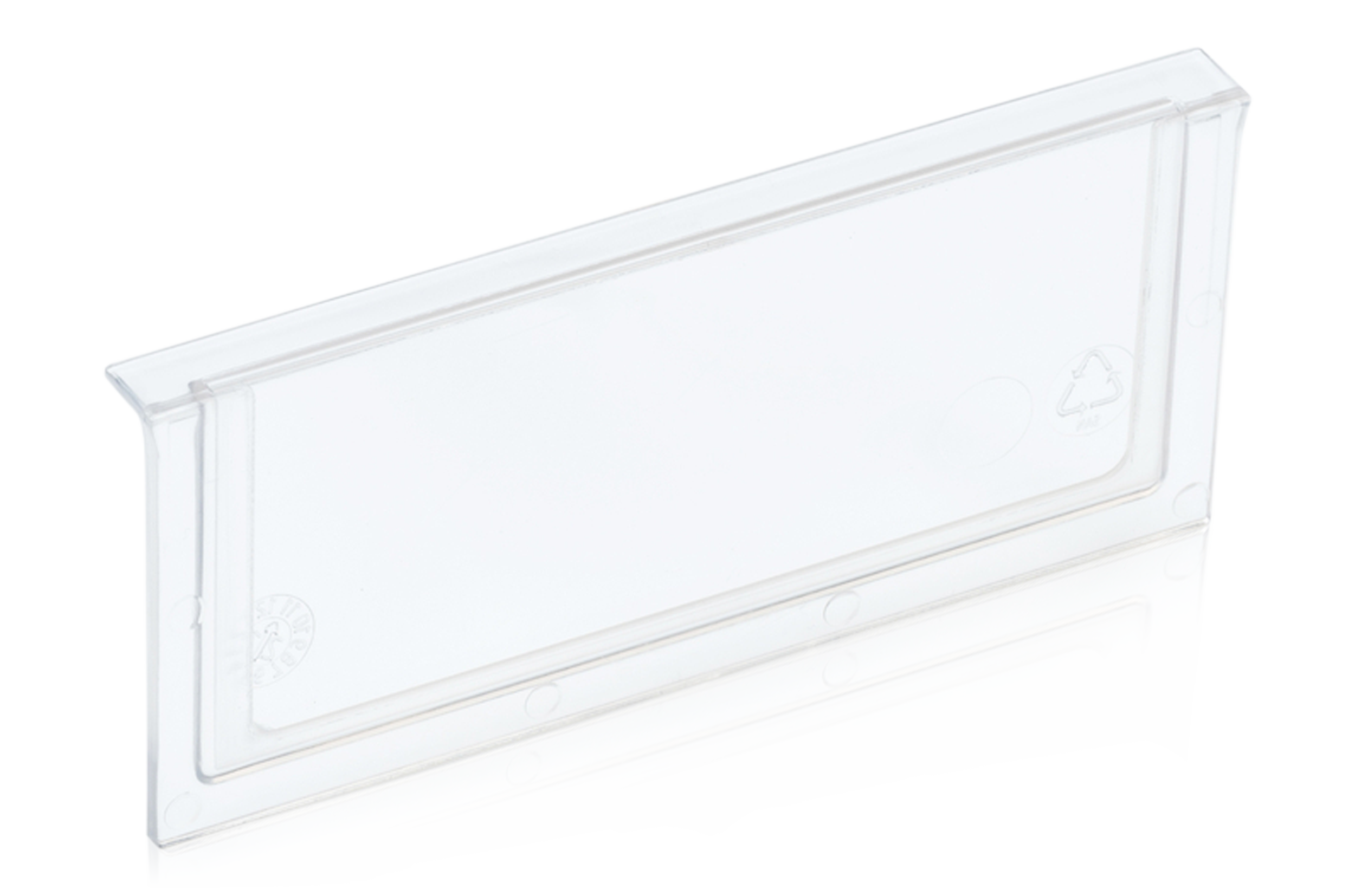 Akrylfront 156x90 mm Transparent