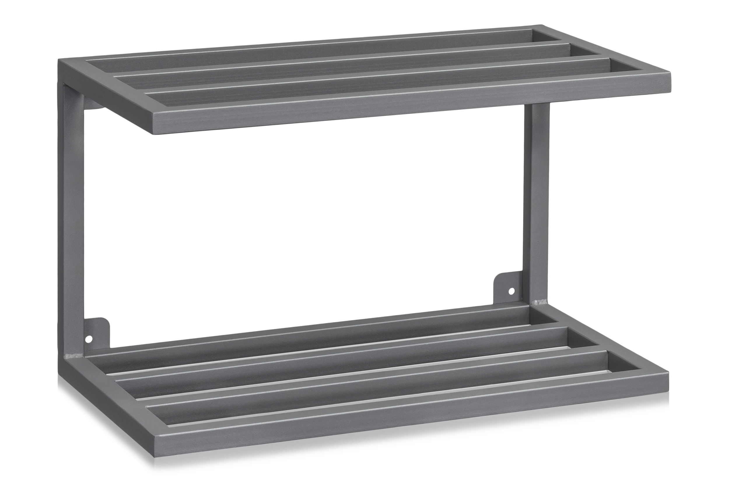 Hat-/Shoe Shelf 490 mm Grey