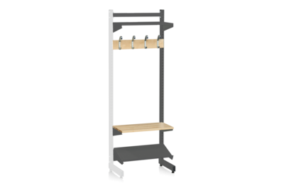 L-Stativ Tilläggssektion 600 mm Komplett 6 Grå