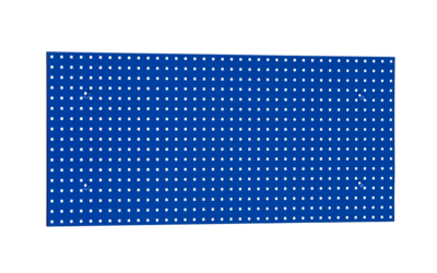 Perforerad Panel 1950x900 mm Blue