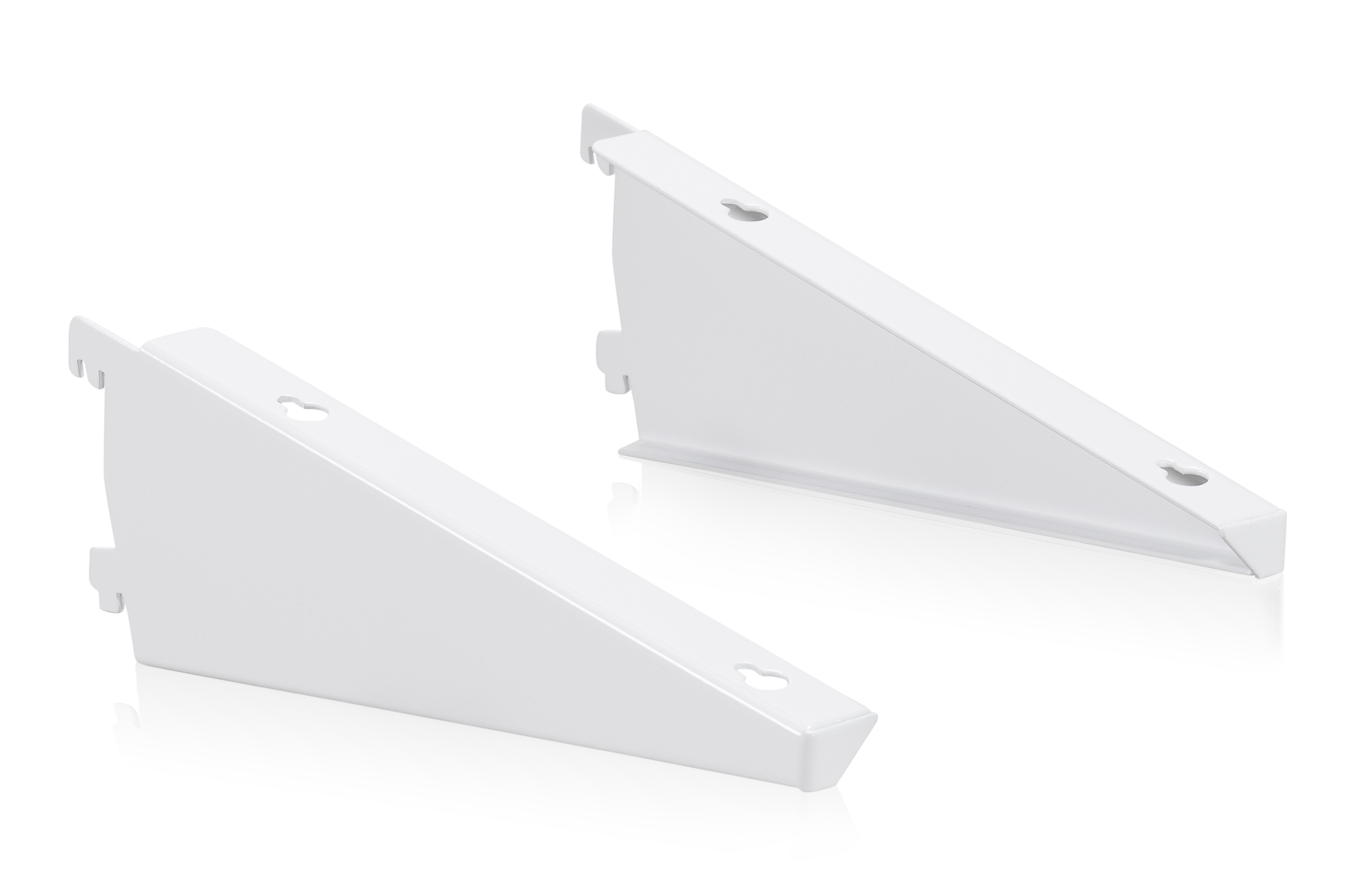 Shelf Brackets Tiltable 300 mm White