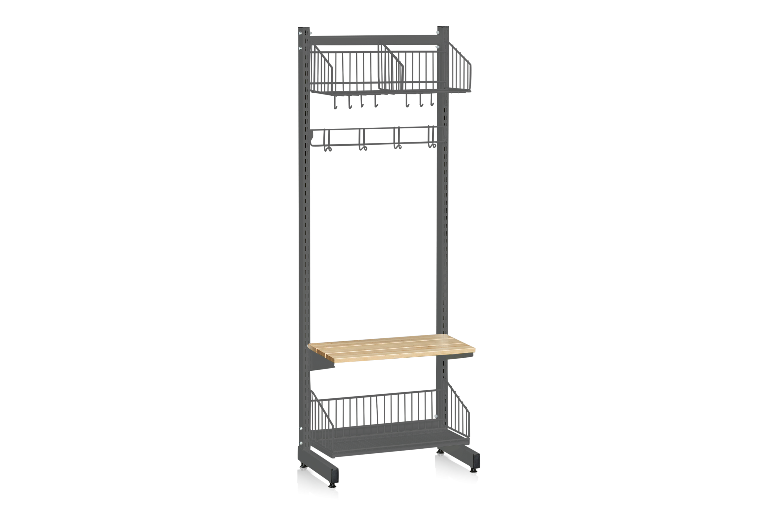 L-Stand 600 mm Complete 3 Grey