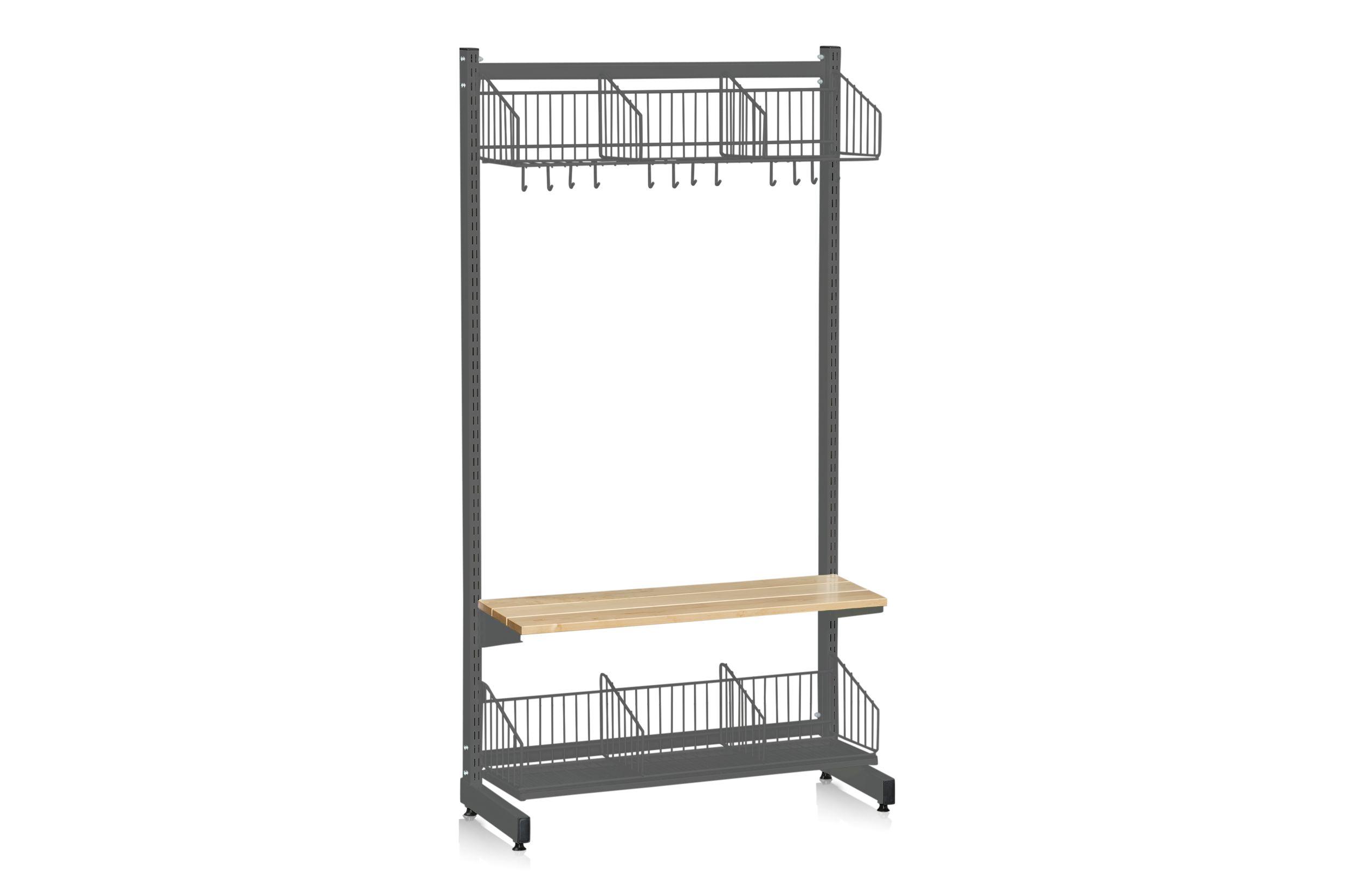 L-Stand 900 mm Complete 2 Grey
