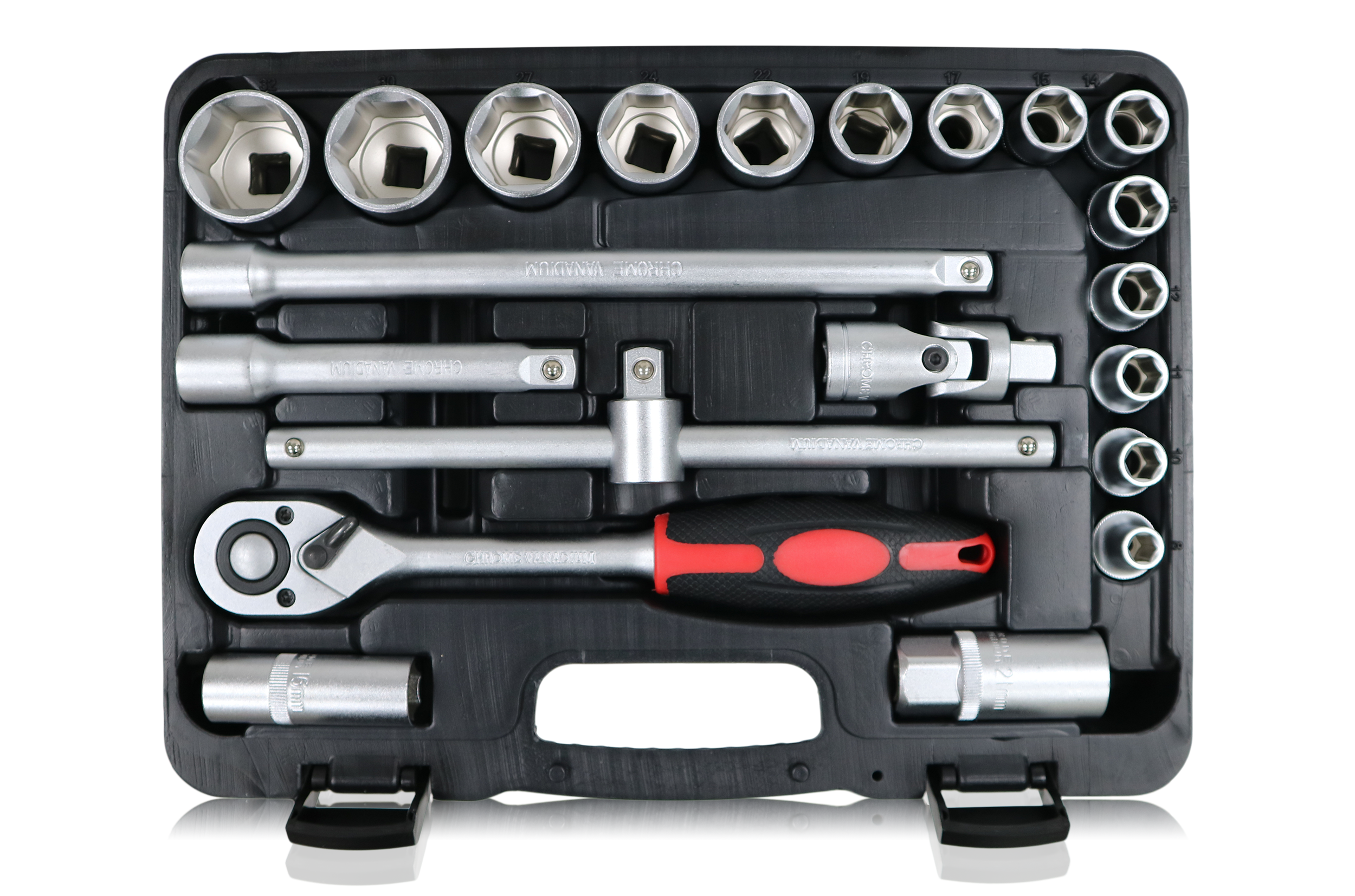 Socket Wrench Set 1/2" 21 Pcs