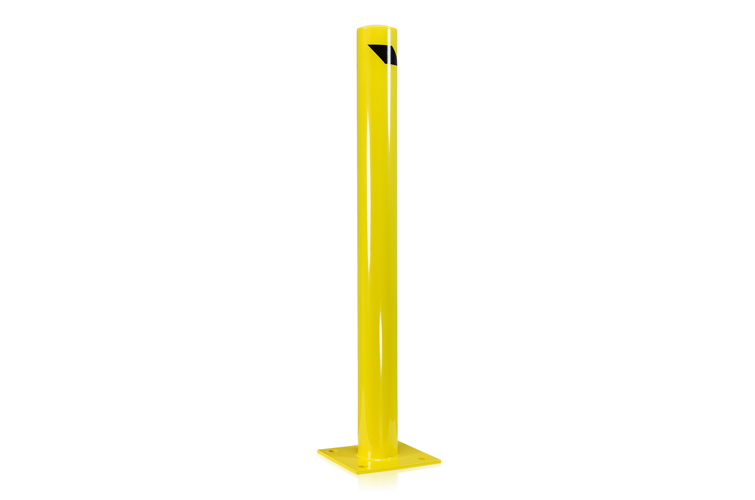 Påkörningsskydd Höjd 1200 mm Gul