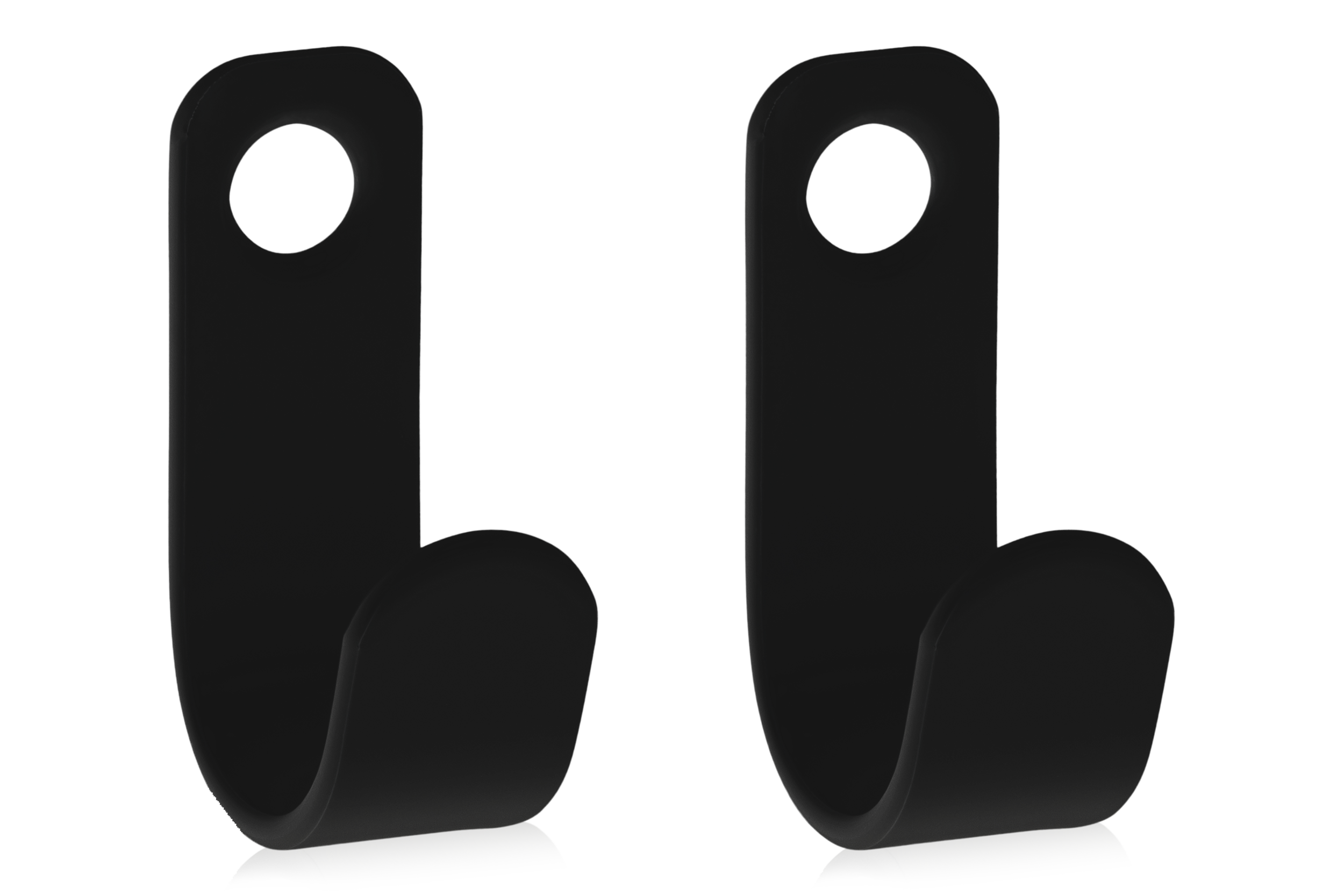 Silent Space Hook 2 Pack Black