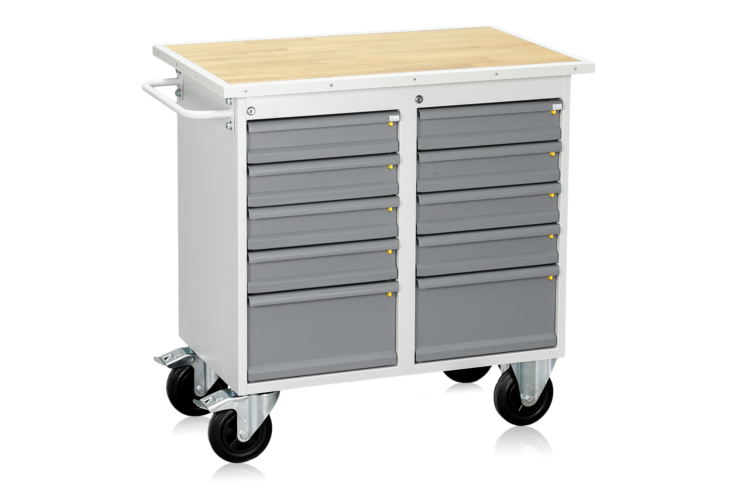 Mobile Workbench HD 200 10 Drawers