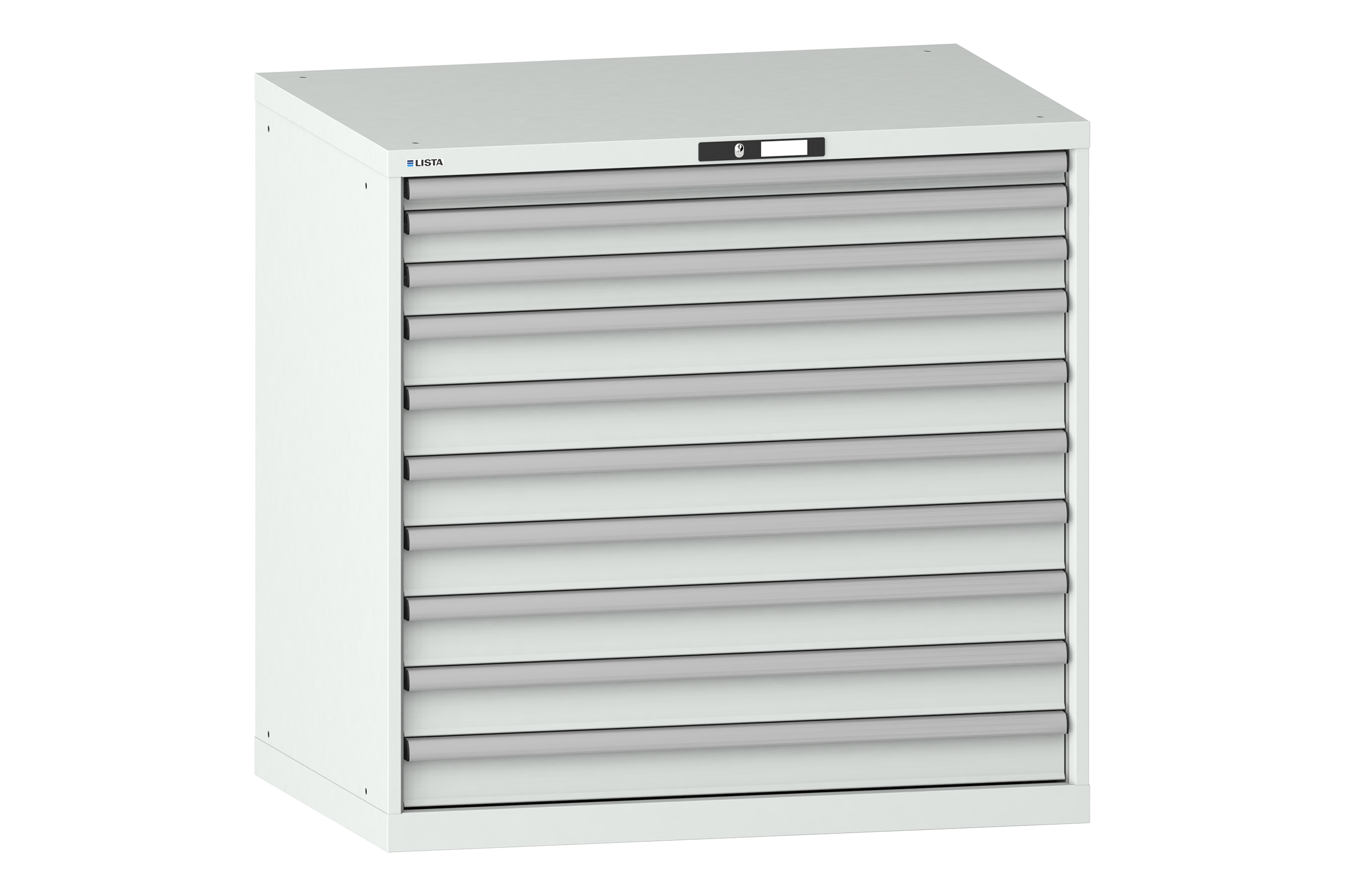 Verktygshurts LISTA 54x36 (BxDxH) 1023x725x1000 10 lådor 200 kg