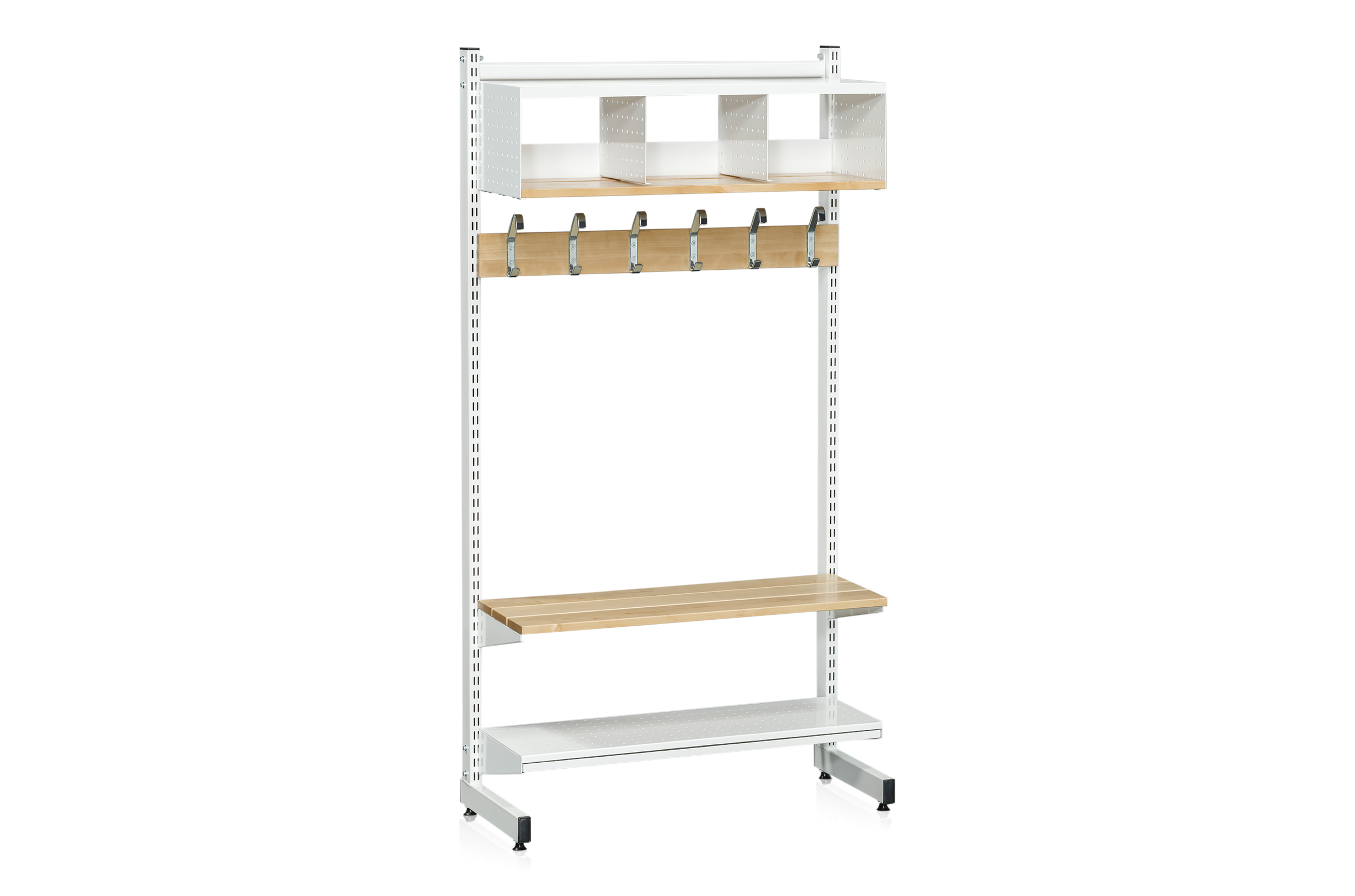 L-Stand 900 mm Complete 4 White