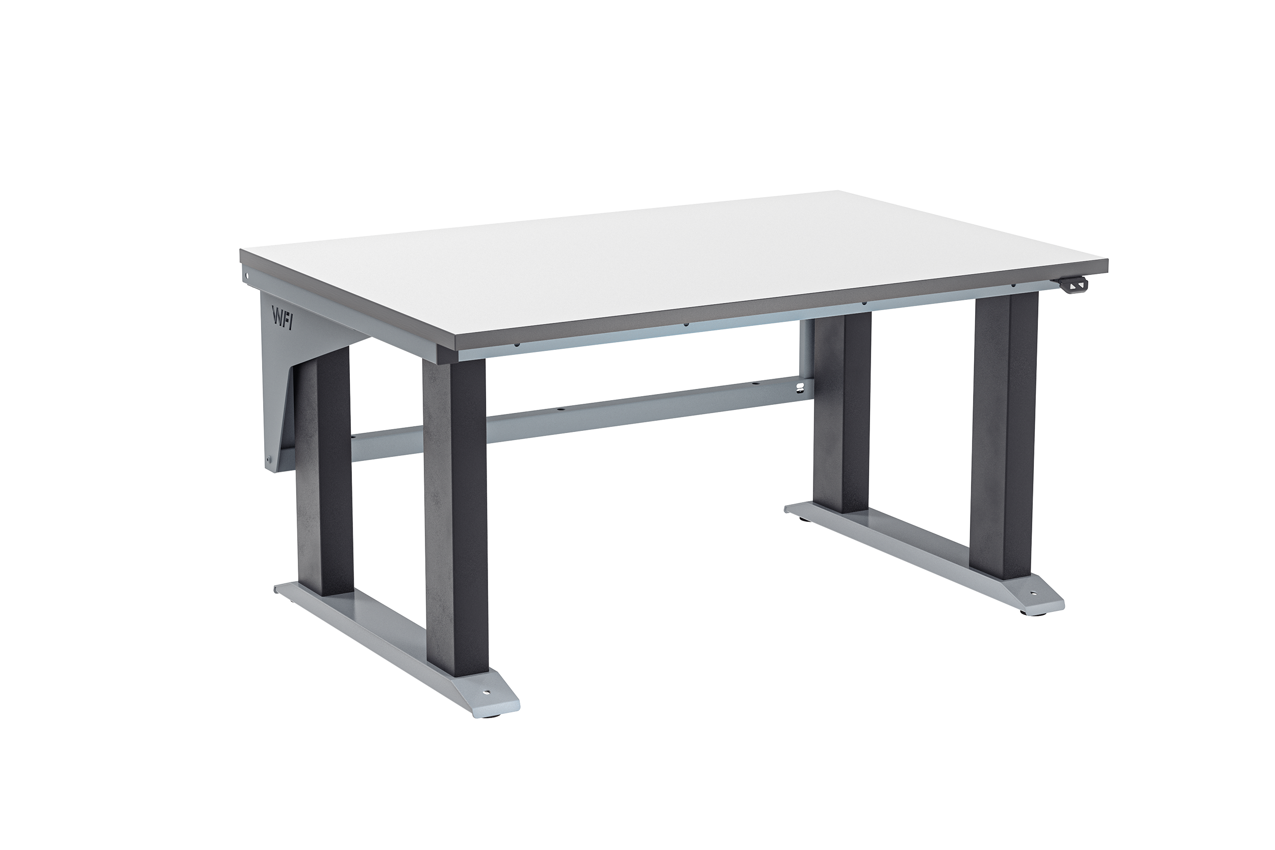 Arbetsbord W280 1200x800 mm Grå Laminat