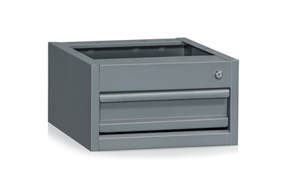 Storage Drawer Unit Grey 1x100 mm