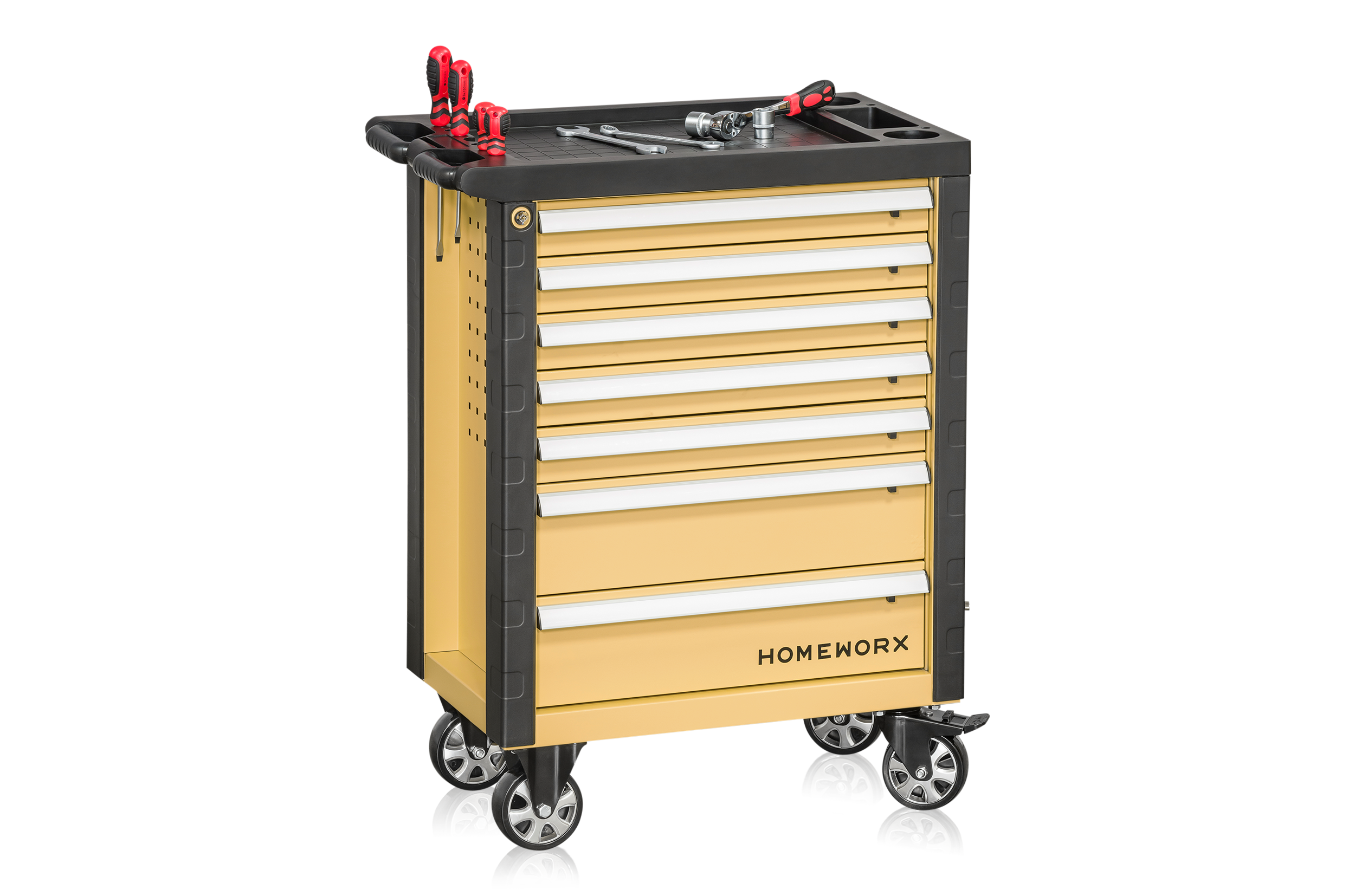 Tool Trolley X2 Homeworx 167 Parts