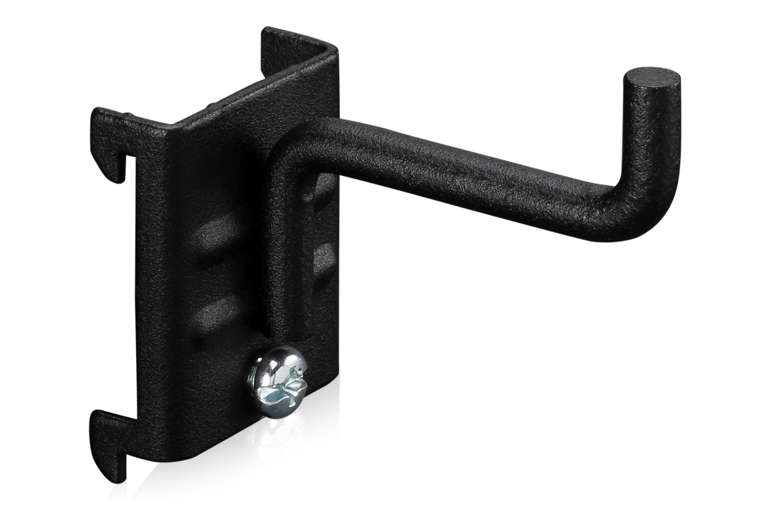 Single Hook 50x6mm 5-pack Black