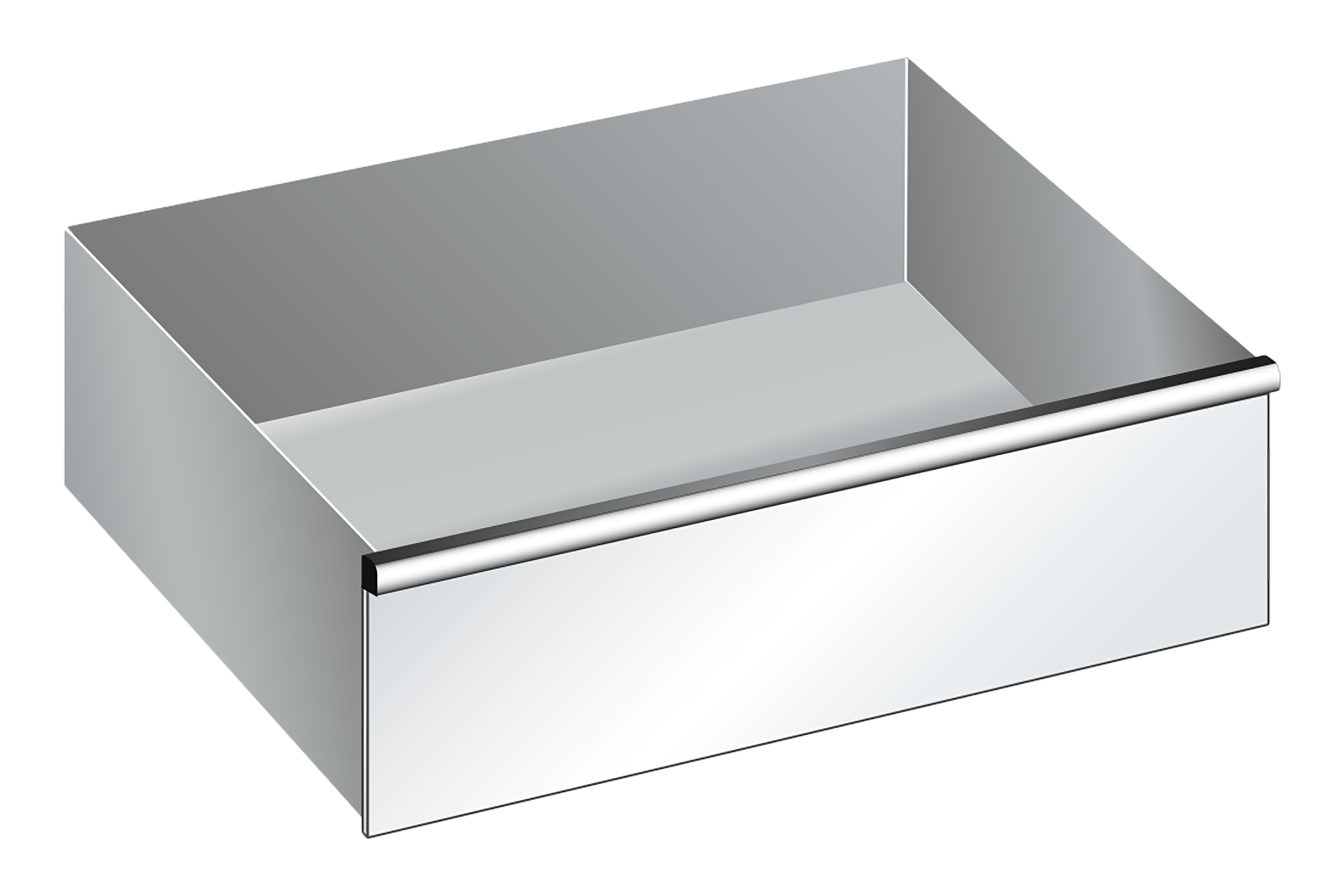 Låda LISTA 54x36 lådfront 250 mm 200 kg