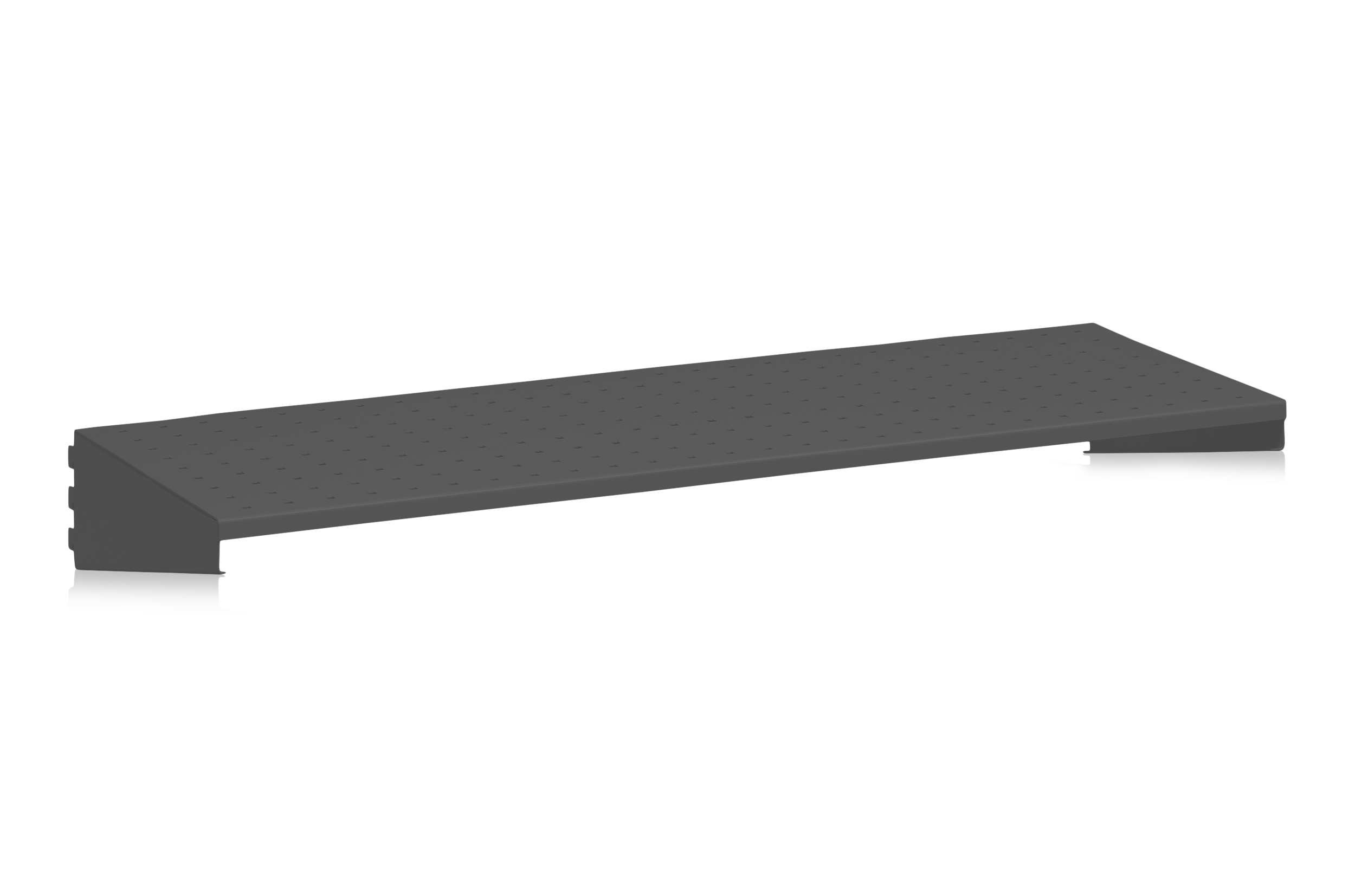 Klädhylla 900 mm Grå